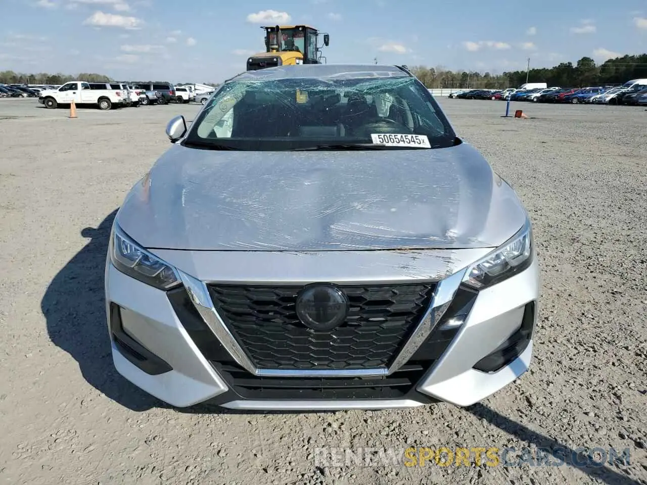 5 fotografías del automóvil dañado 3N1AB8CV9NY246453 NISSAN SENTRA 2022