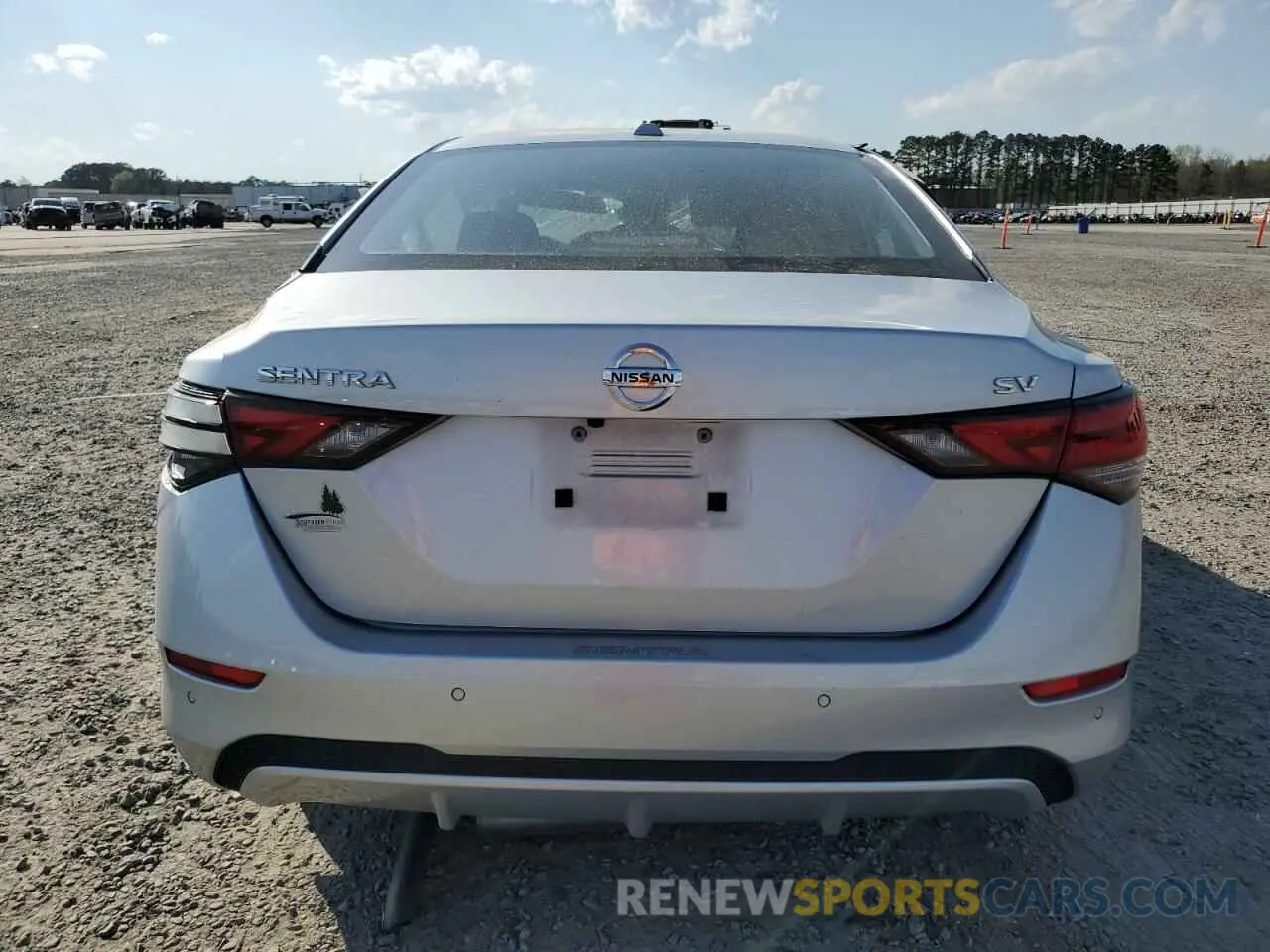 6 fotografías del automóvil dañado 3N1AB8CV9NY246453 NISSAN SENTRA 2022