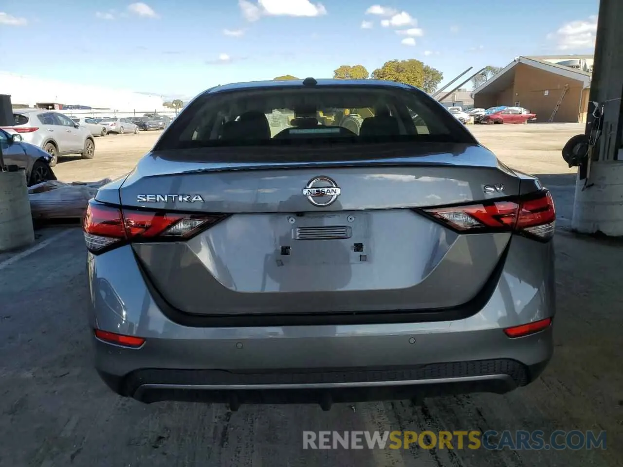 6 fotografías del automóvil dañado 3N1AB8CV9NY248395 NISSAN SENTRA 2022