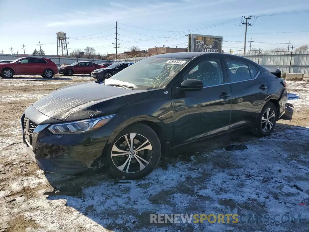 1 fotografías del automóvil dañado 3N1AB8CV9NY250731 NISSAN SENTRA 2022
