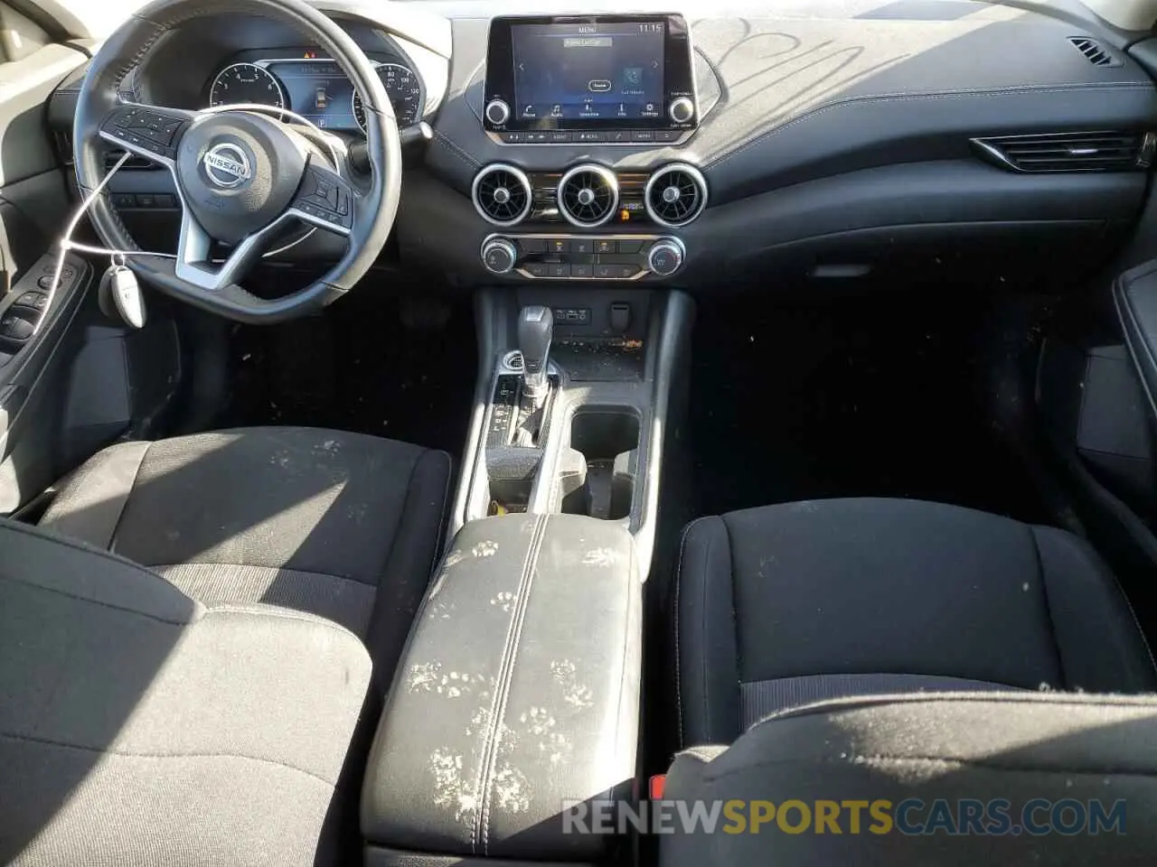 8 fotografías del automóvil dañado 3N1AB8CV9NY250731 NISSAN SENTRA 2022