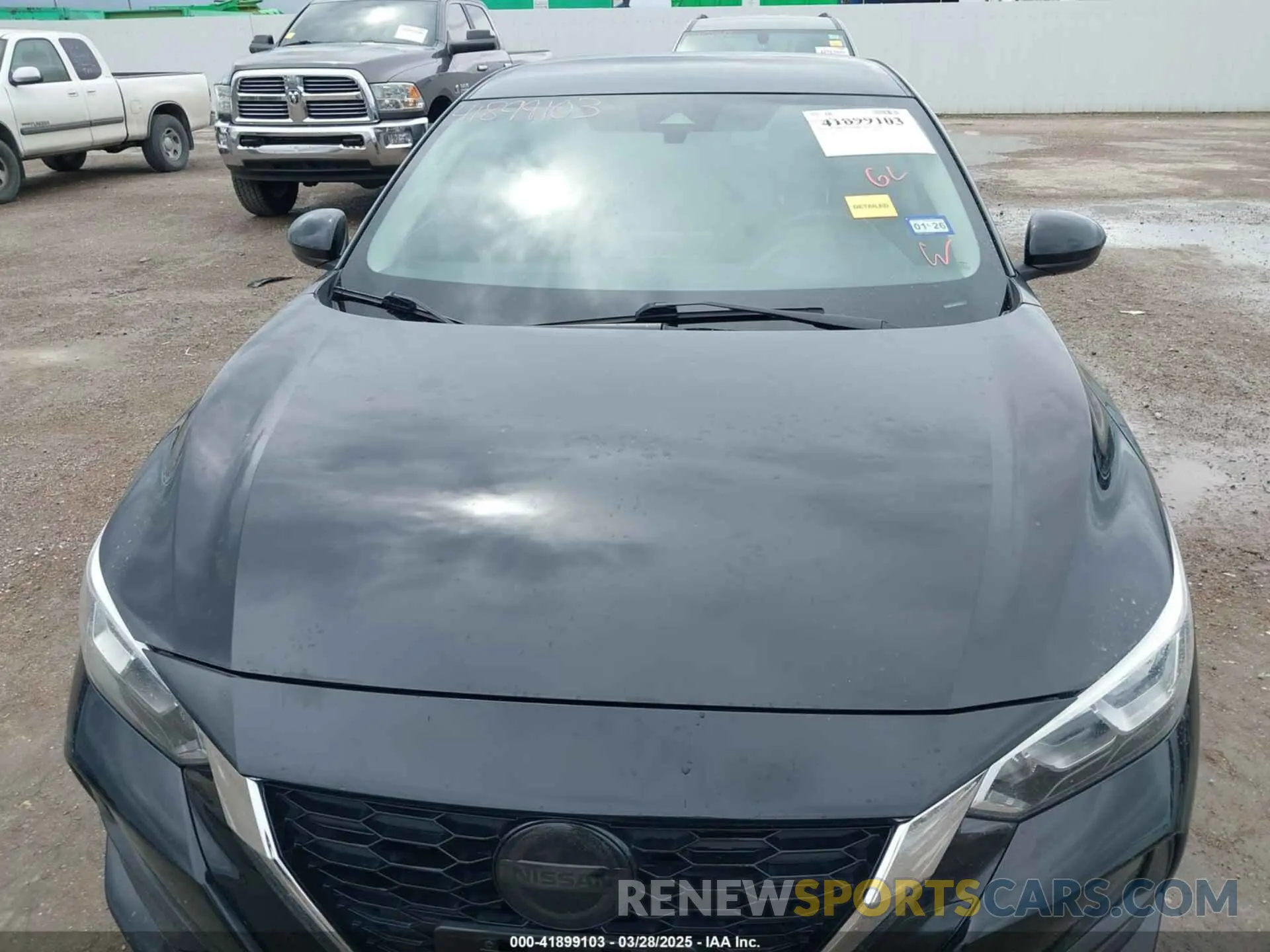 6 fotografías del automóvil dañado 3N1AB8CV9NY256187 NISSAN SENTRA 2022