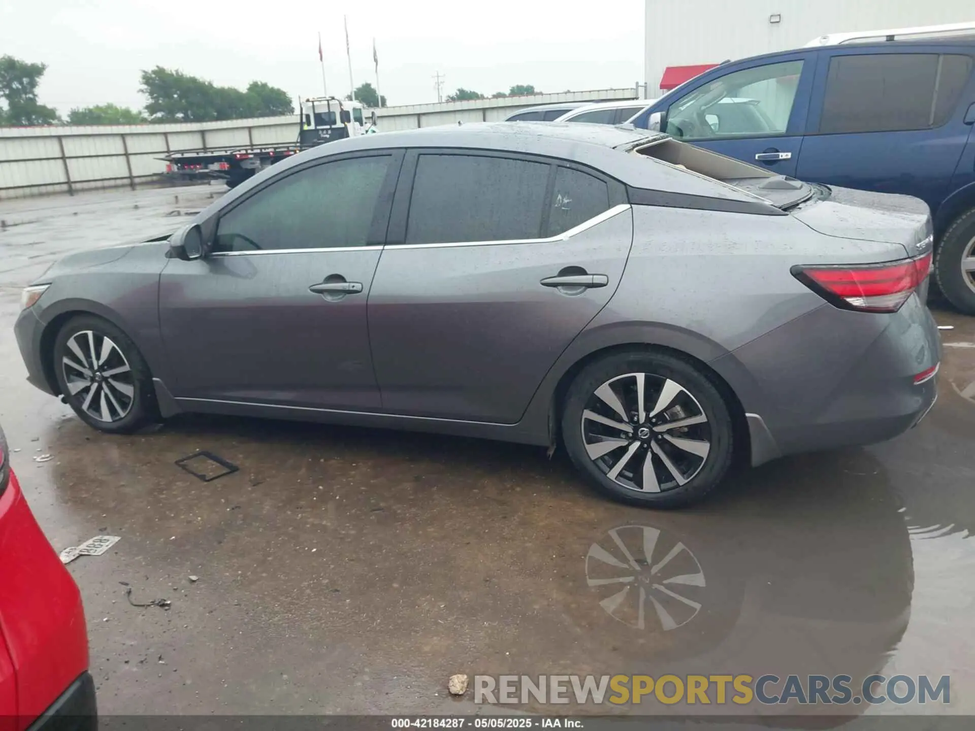 14 fotografías del automóvil dañado 3N1AB8CV9NY259218 NISSAN SENTRA 2022