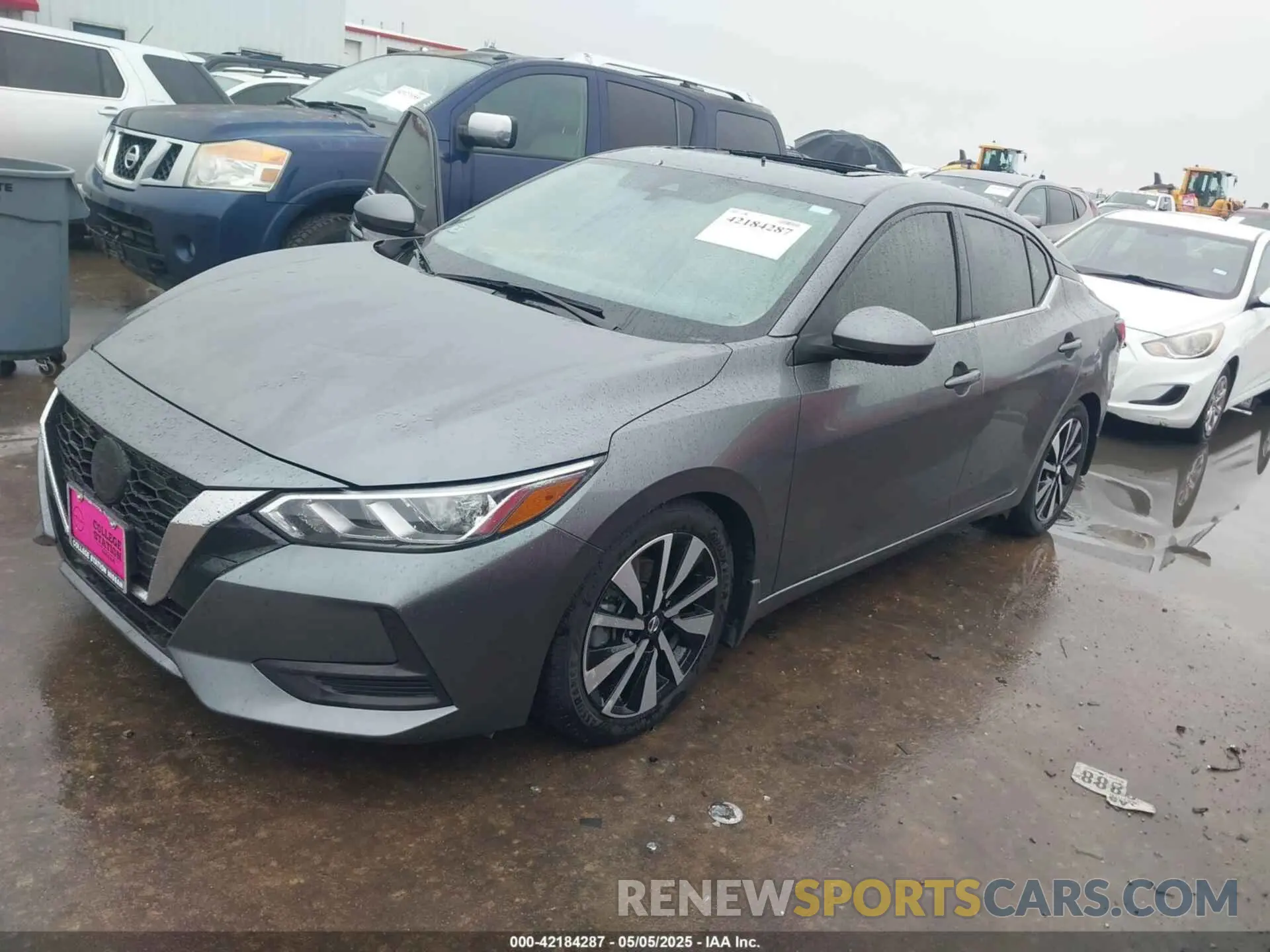 2 fotografías del automóvil dañado 3N1AB8CV9NY259218 NISSAN SENTRA 2022
