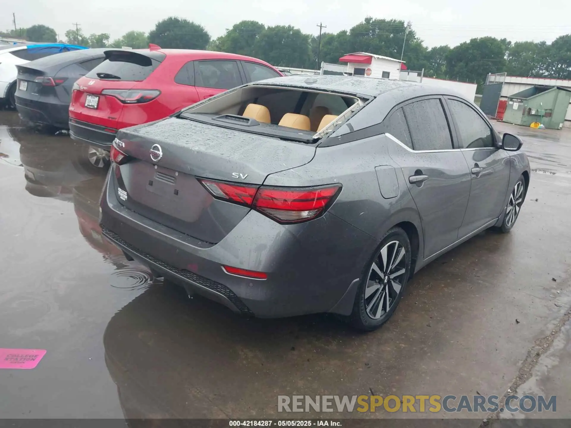 4 fotografías del automóvil dañado 3N1AB8CV9NY259218 NISSAN SENTRA 2022