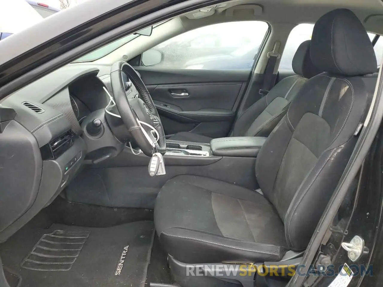 7 fotografías del automóvil dañado 3N1AB8CV9NY261194 NISSAN SENTRA 2022