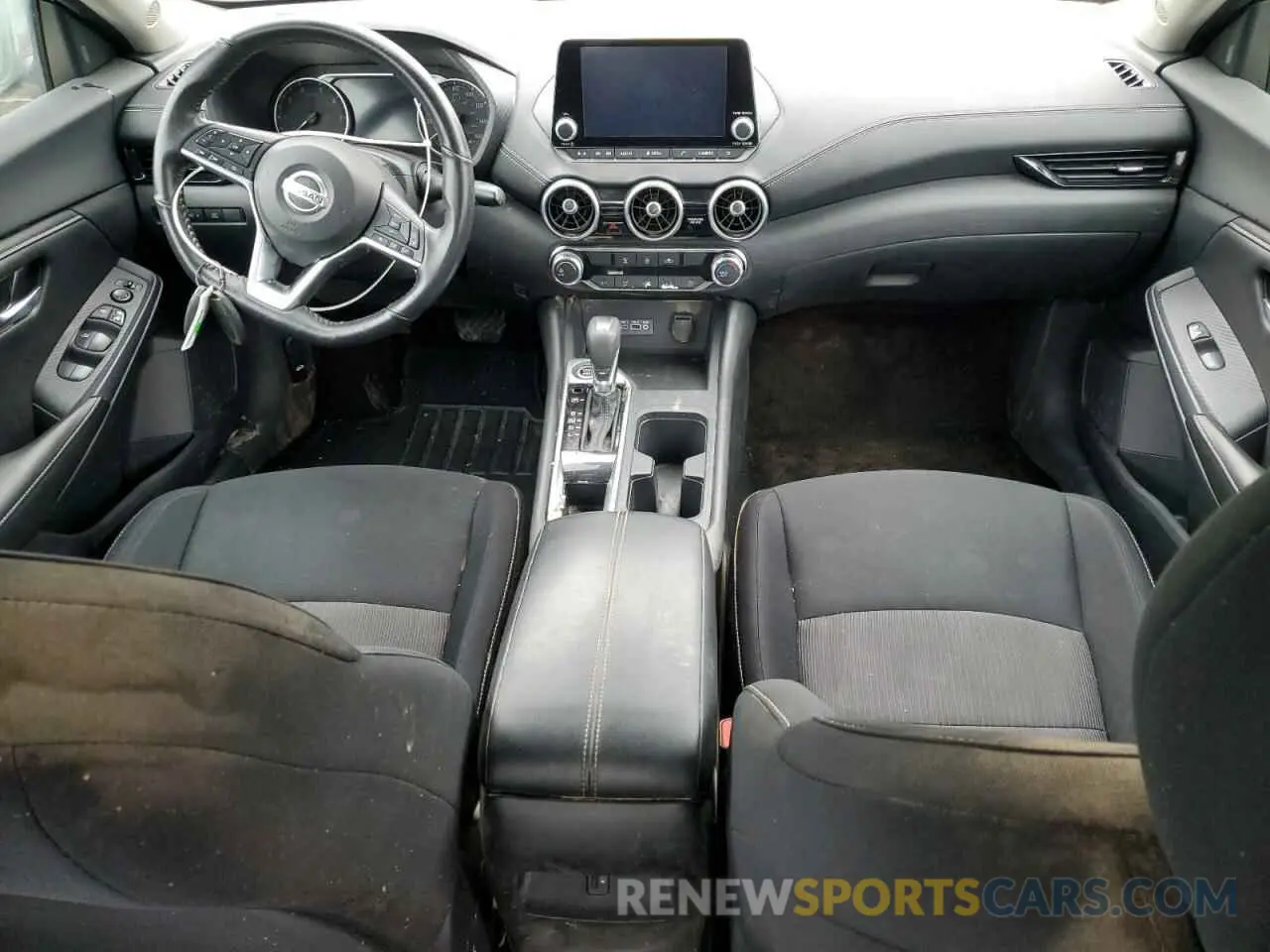 8 fotografías del automóvil dañado 3N1AB8CV9NY261194 NISSAN SENTRA 2022