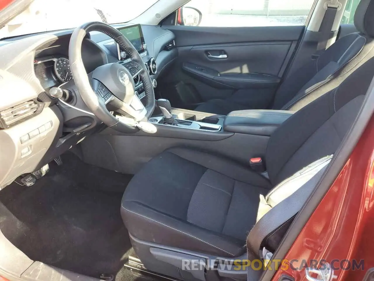 7 fotografías del automóvil dañado 3N1AB8CV9NY261437 NISSAN SENTRA 2022