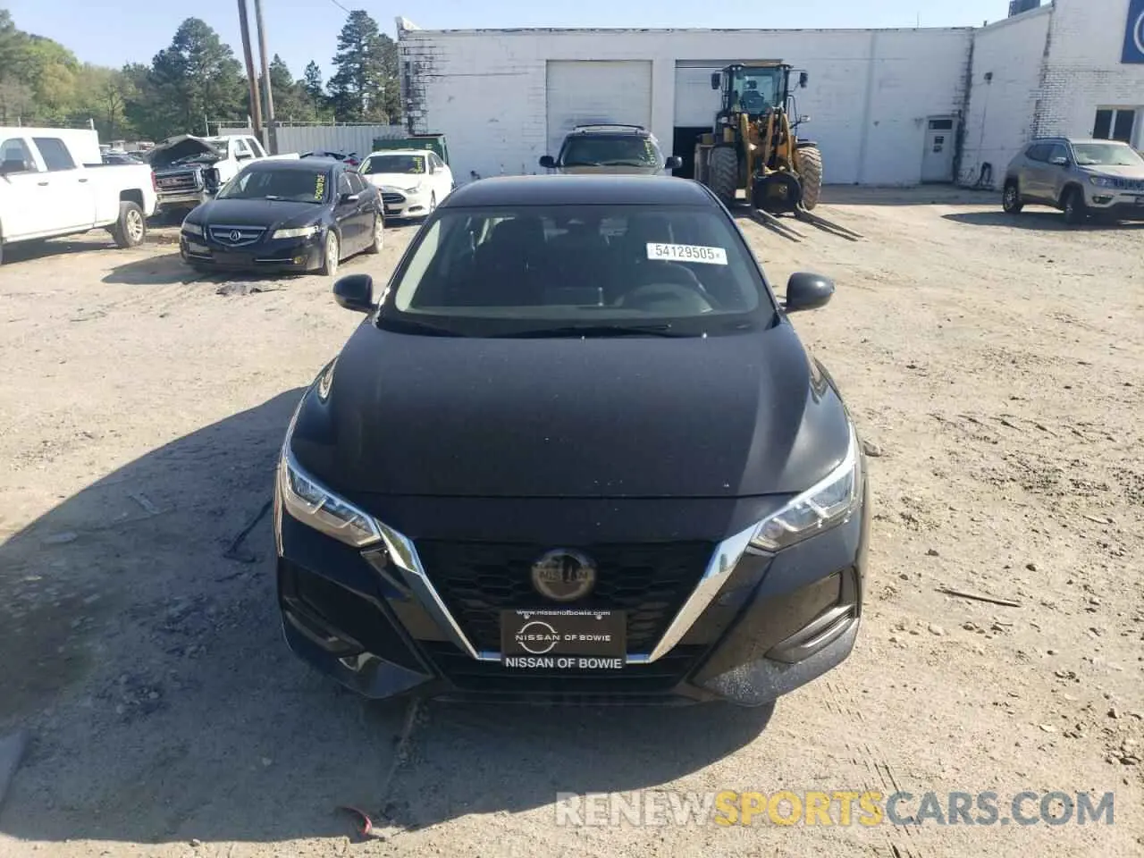 5 fotografías del automóvil dañado 3N1AB8CV9NY267920 NISSAN SENTRA 2022