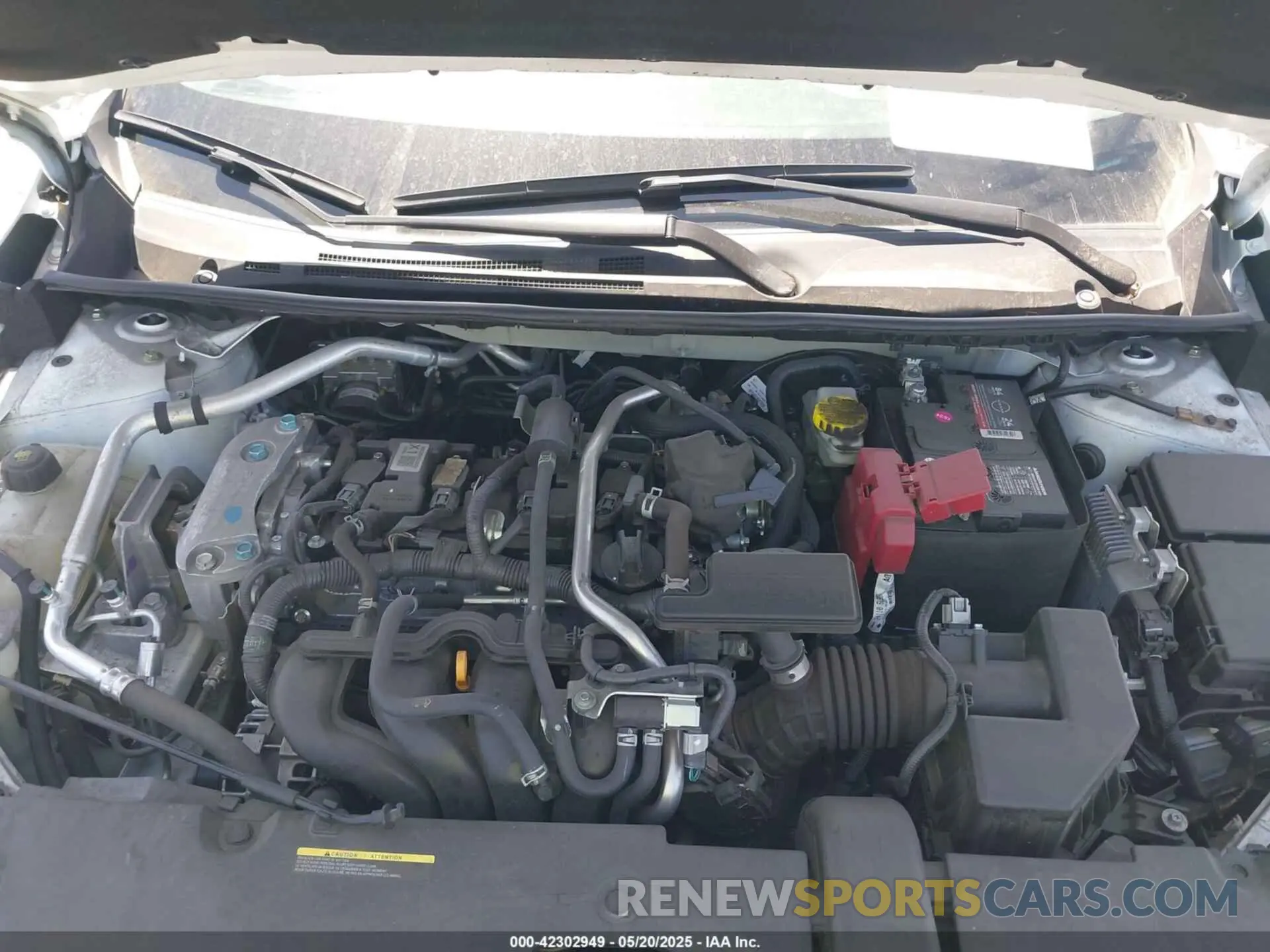 10 fotografías del automóvil dañado 3N1AB8CV9NY283647 NISSAN SENTRA 2022
