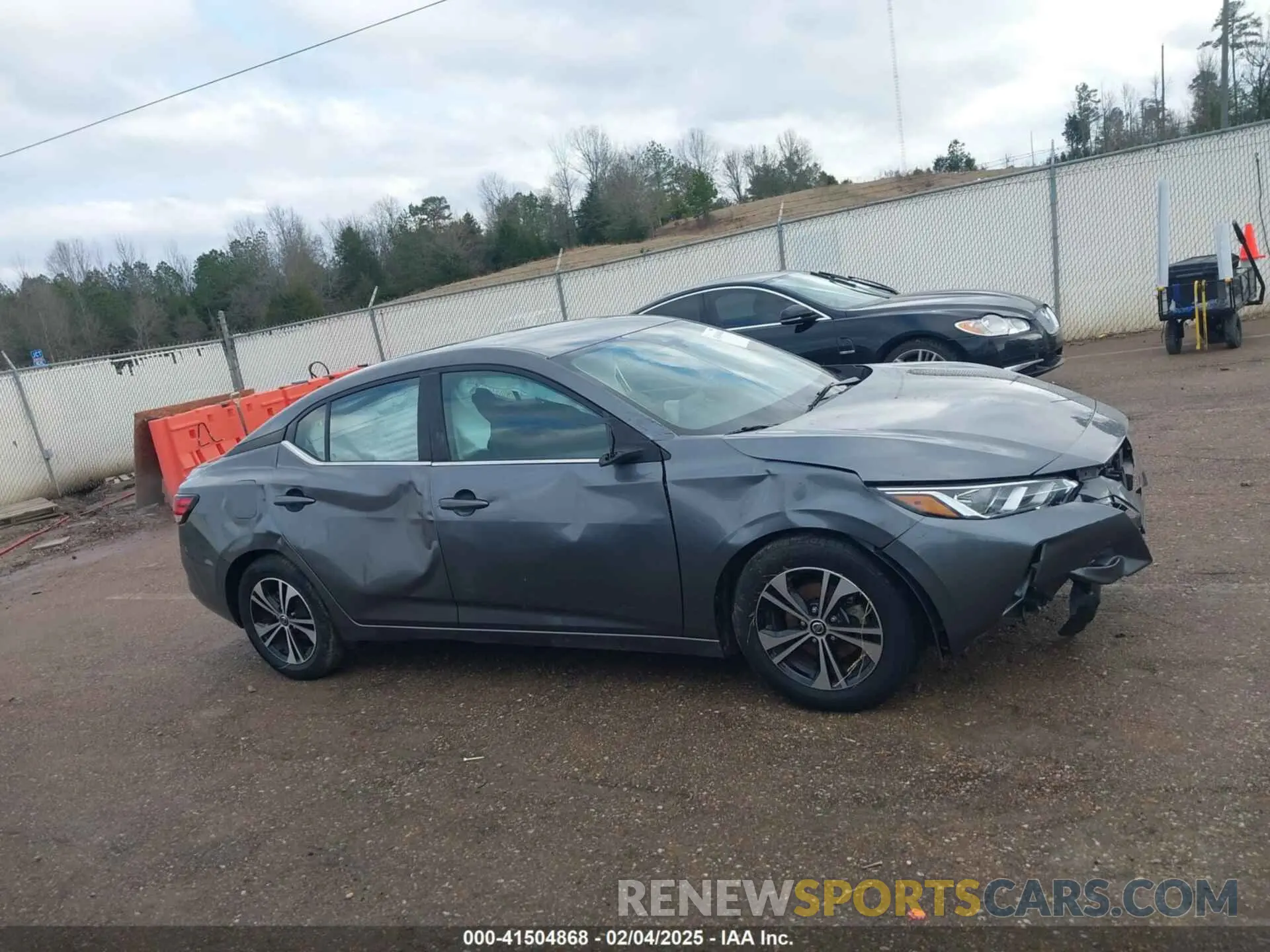 14 fotografías del automóvil dañado 3N1AB8CV9NY284815 NISSAN SENTRA 2022
