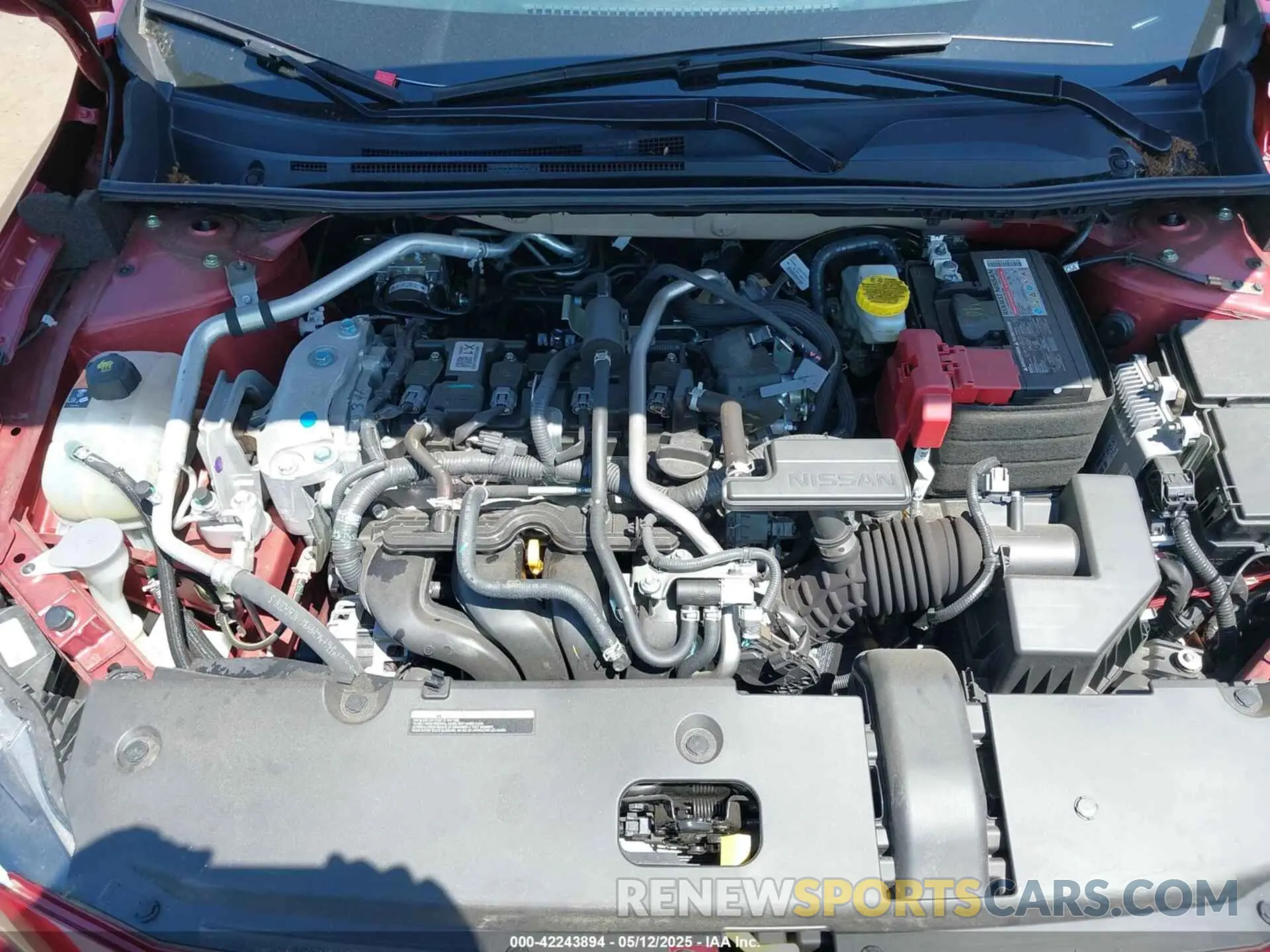 10 fotografías del automóvil dañado 3N1AB8CV9NY292820 NISSAN SENTRA 2022