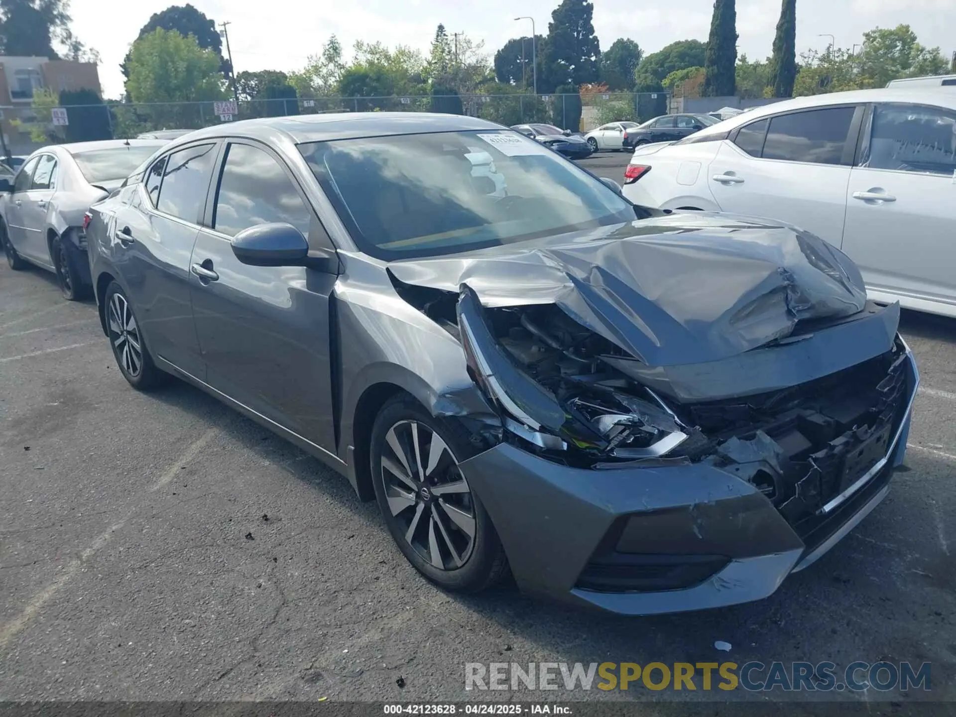 1 fotografías del automóvil dañado 3N1AB8CV9NY295488 NISSAN SENTRA 2022
