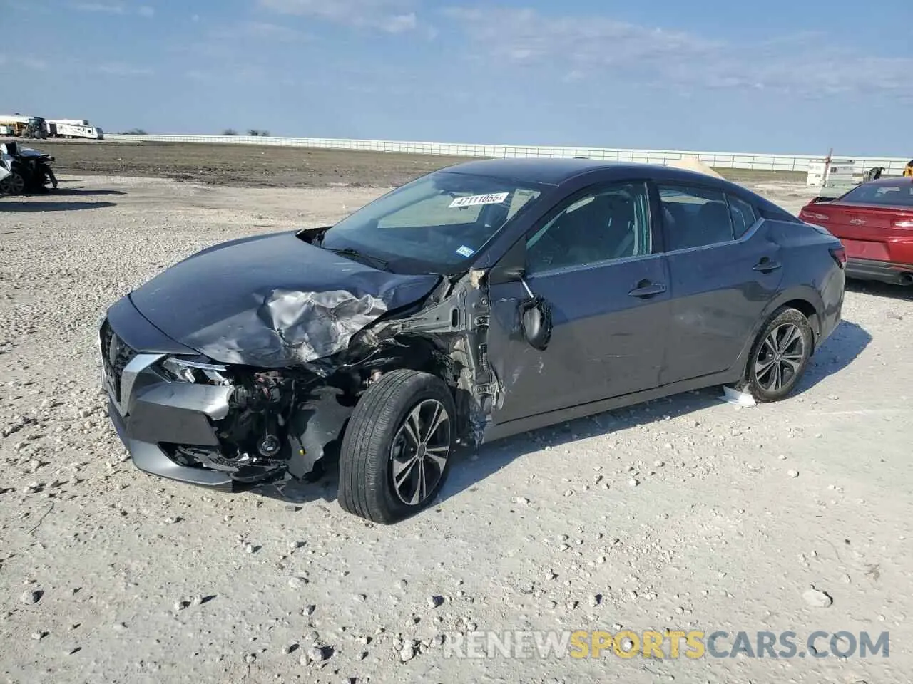 1 fotografías del automóvil dañado 3N1AB8CV9NY305713 NISSAN SENTRA 2022