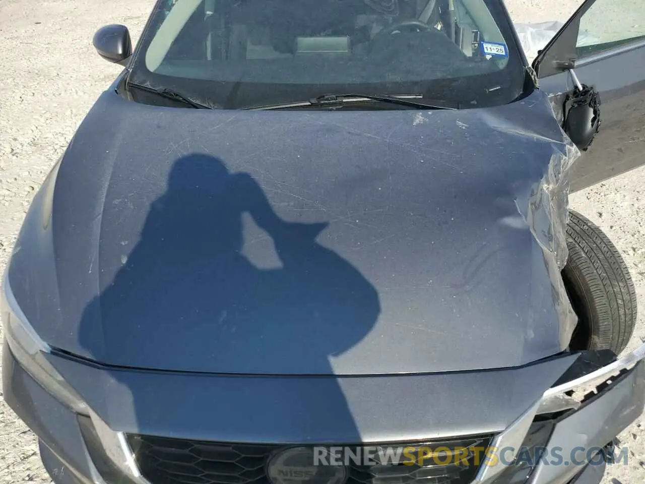 11 fotografías del automóvil dañado 3N1AB8CV9NY305713 NISSAN SENTRA 2022