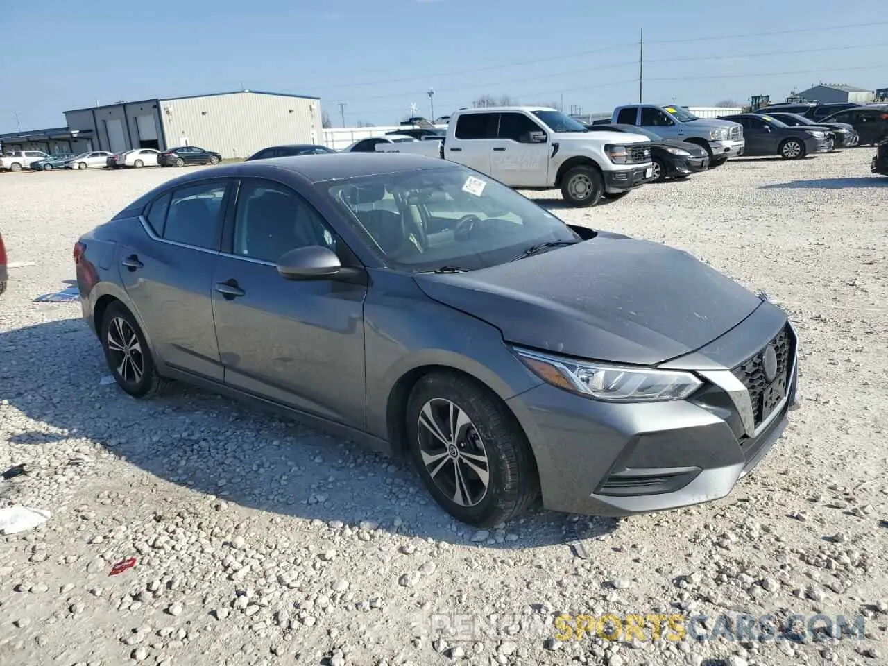 4 fotografías del automóvil dañado 3N1AB8CV9NY305713 NISSAN SENTRA 2022