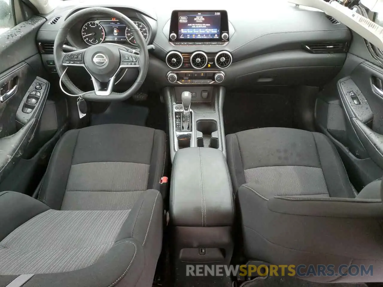 8 fotografías del automóvil dañado 3N1AB8CV9NY321040 NISSAN SENTRA 2022