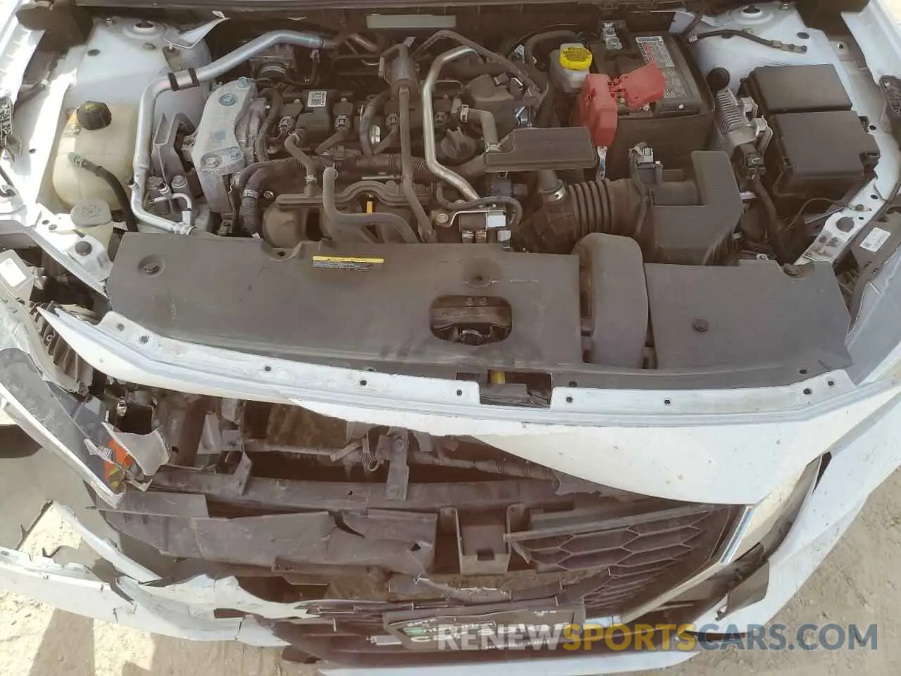 12 fotografías del automóvil dañado 3N1AB8CVXNY205037 NISSAN SENTRA 2022