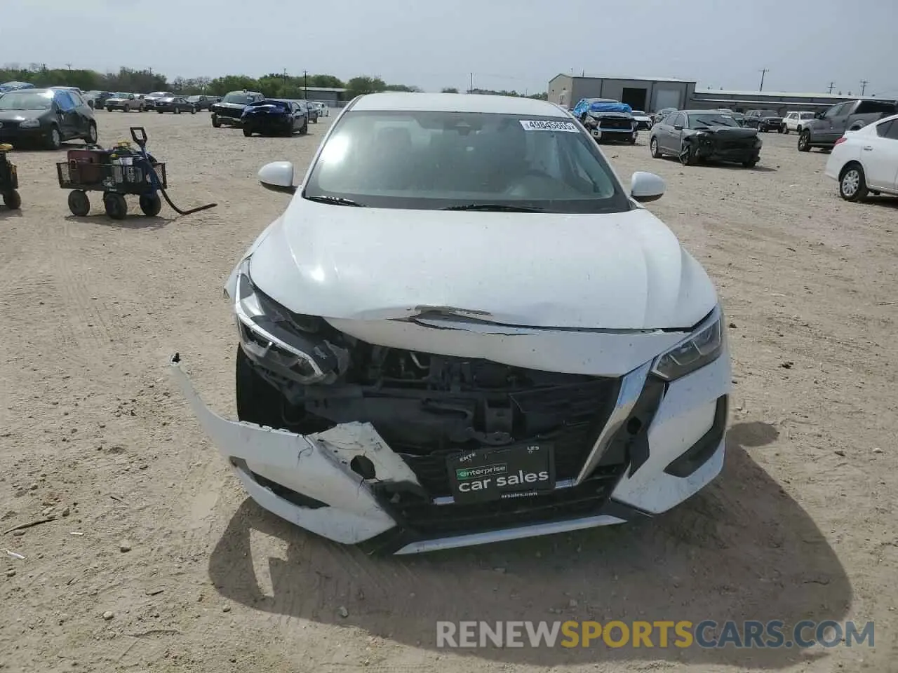 5 fotografías del automóvil dañado 3N1AB8CVXNY205037 NISSAN SENTRA 2022
