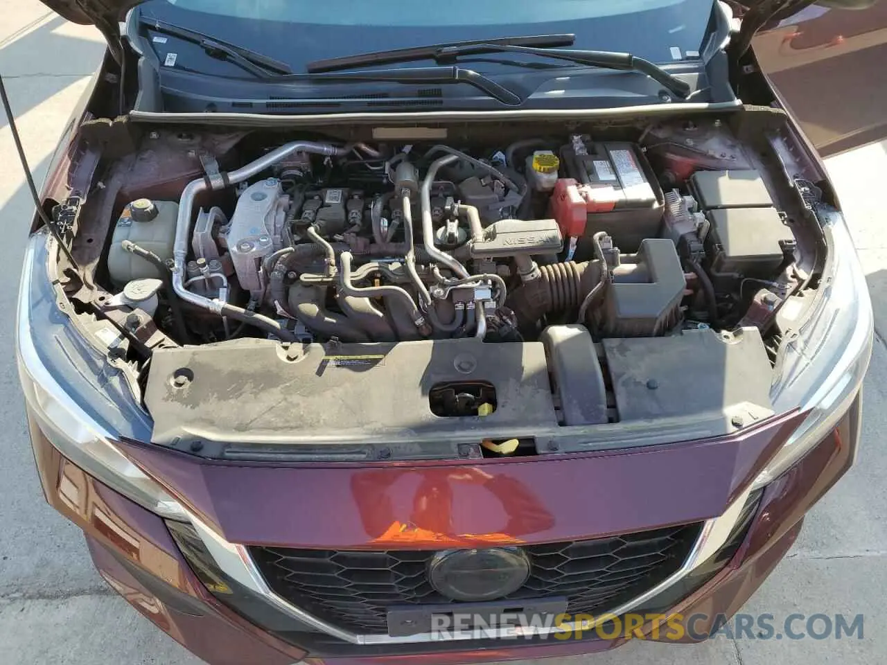 11 fotografías del automóvil dañado 3N1AB8CVXNY232142 NISSAN SENTRA 2022
