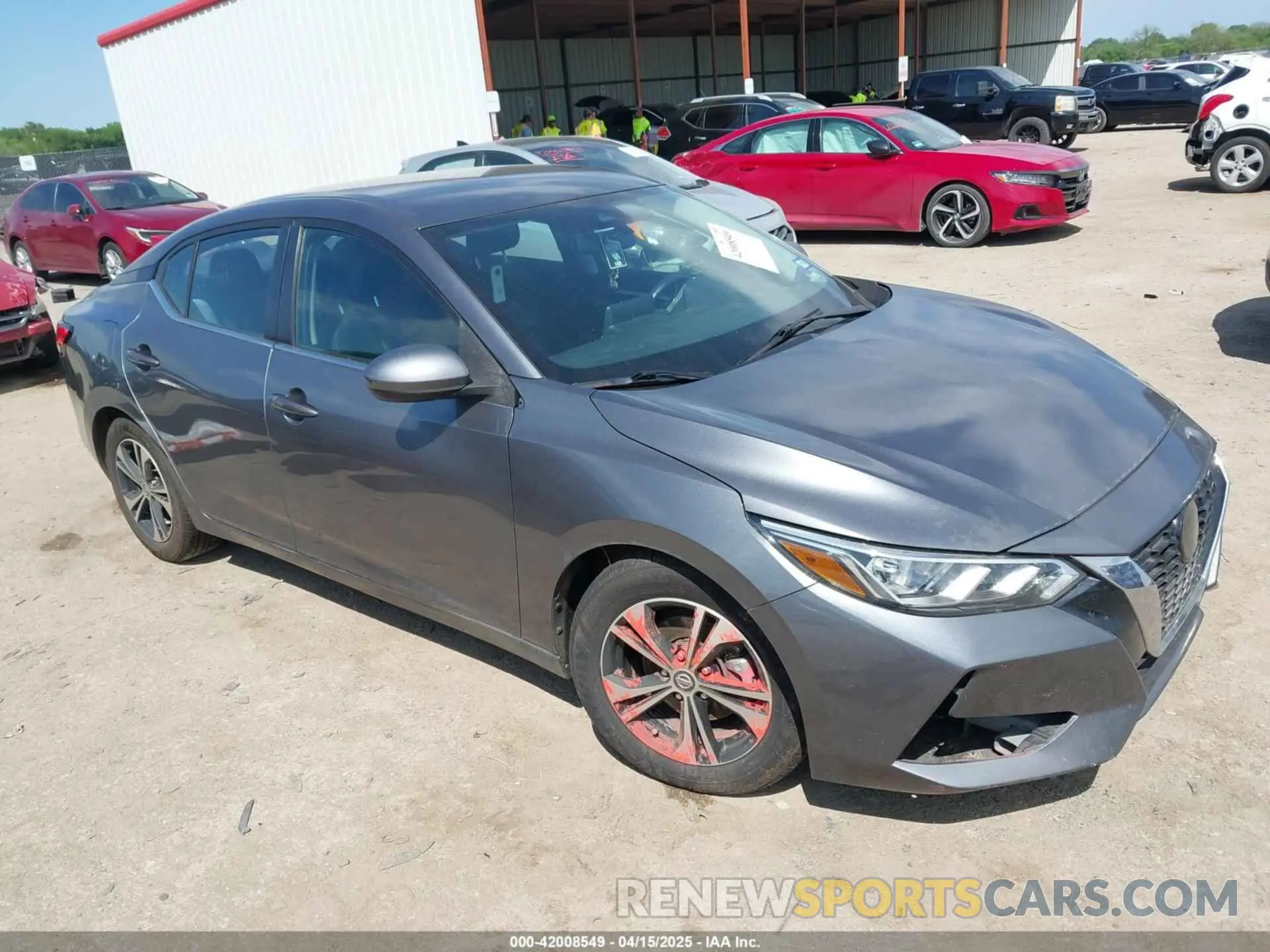 1 fotografías del automóvil dañado 3N1AB8CVXNY240743 NISSAN SENTRA 2022
