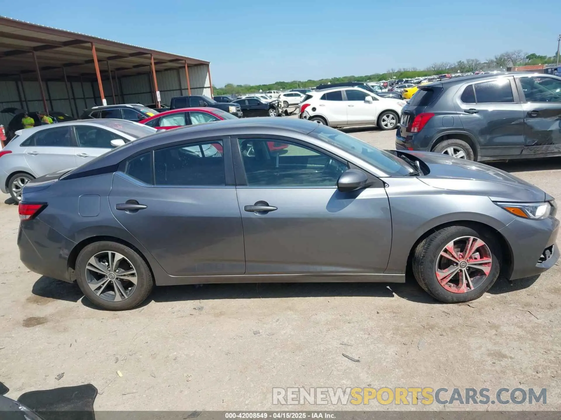 12 fotografías del automóvil dañado 3N1AB8CVXNY240743 NISSAN SENTRA 2022