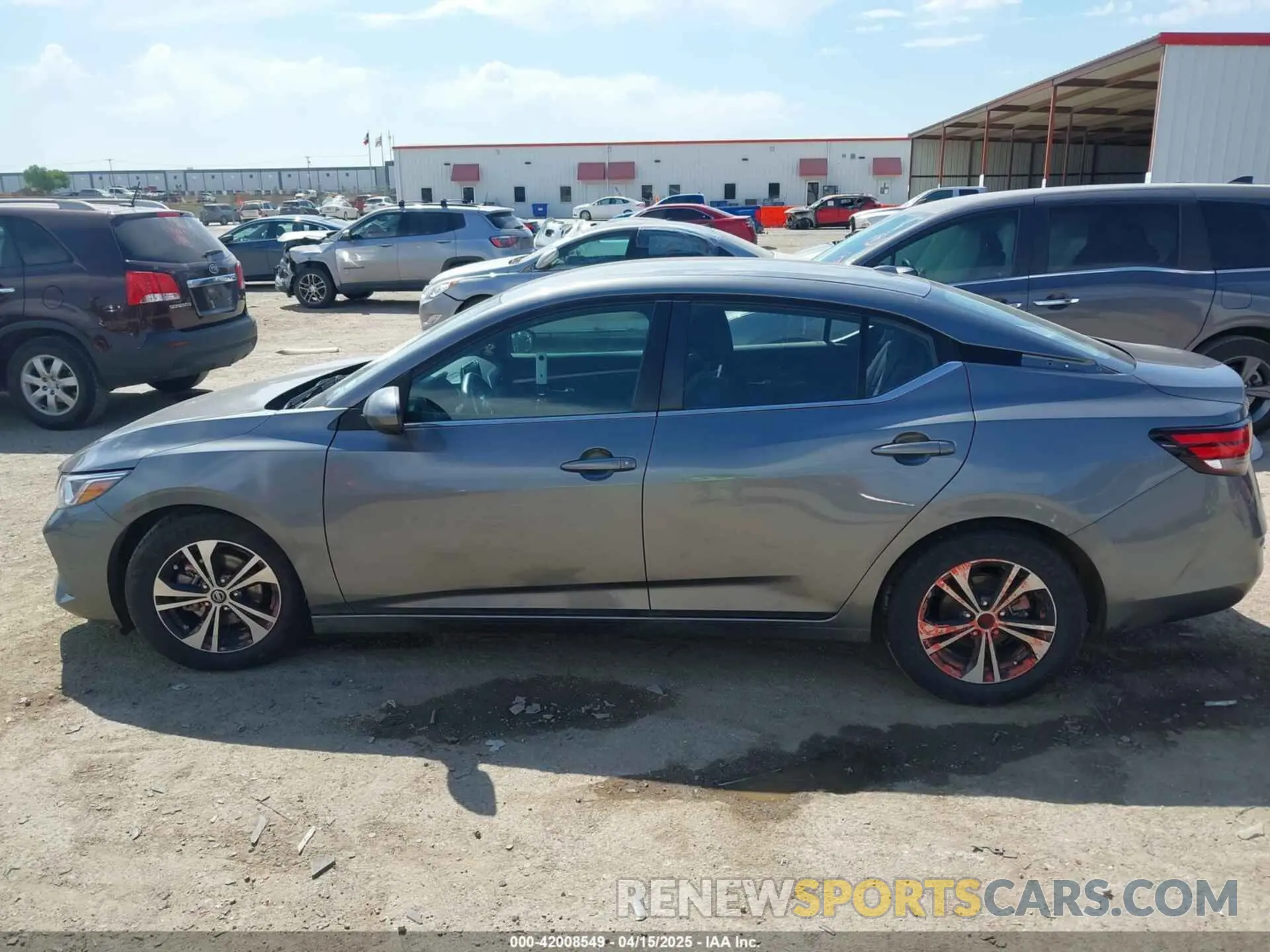 13 fotografías del automóvil dañado 3N1AB8CVXNY240743 NISSAN SENTRA 2022