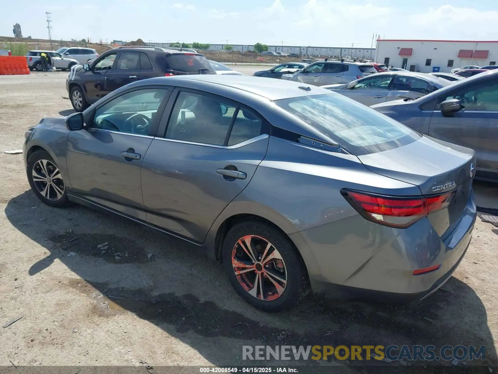 3 fotografías del automóvil dañado 3N1AB8CVXNY240743 NISSAN SENTRA 2022
