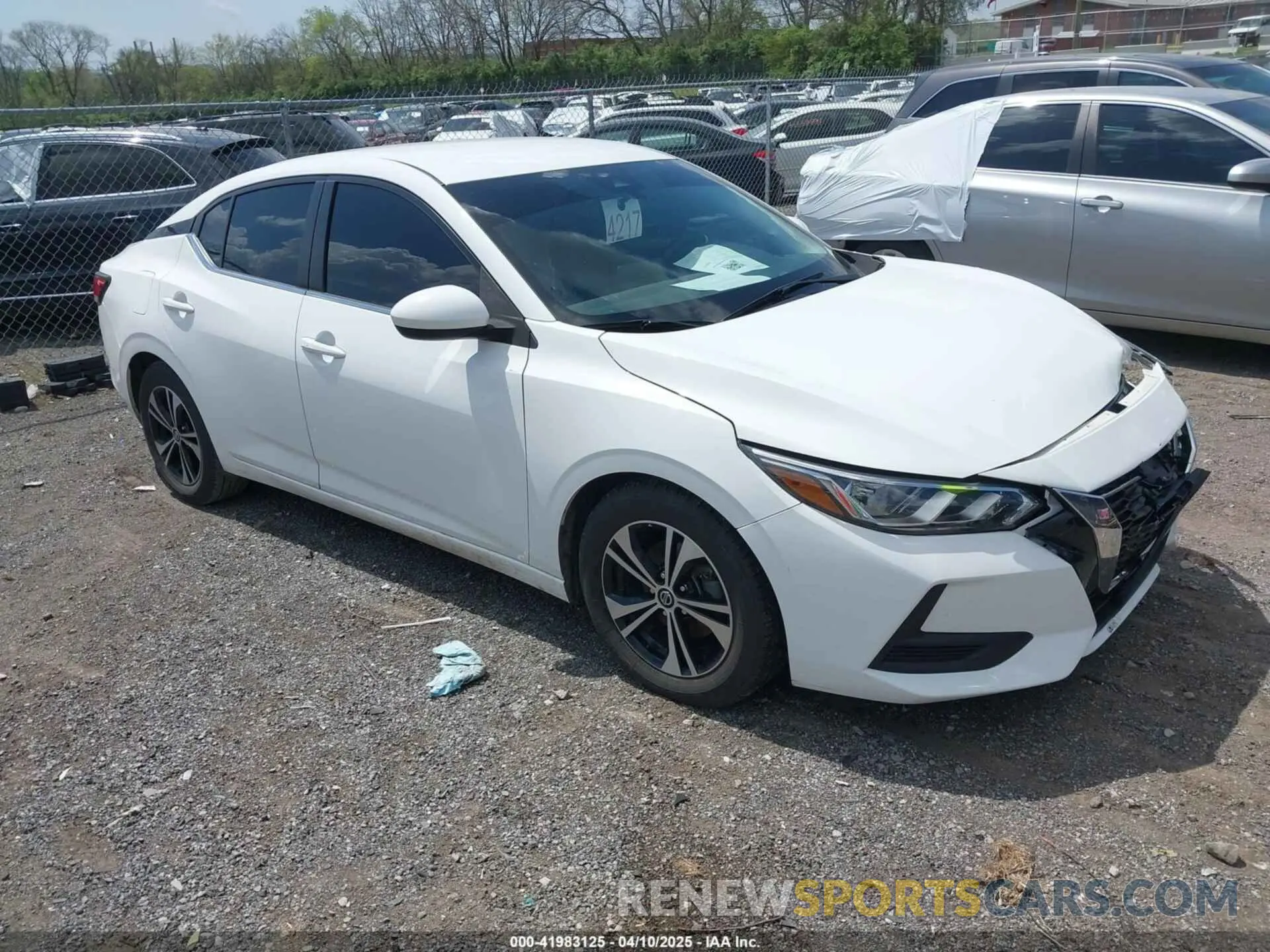 1 fotografías del automóvil dañado 3N1AB8CVXNY255632 NISSAN SENTRA 2022