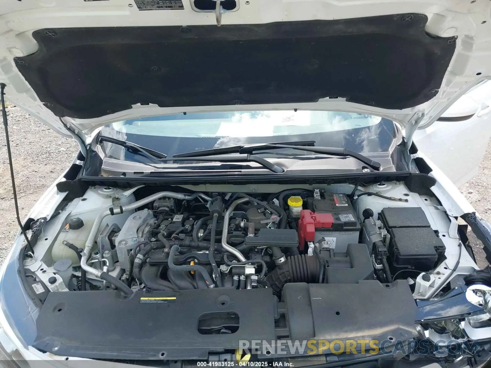 10 fotografías del automóvil dañado 3N1AB8CVXNY255632 NISSAN SENTRA 2022