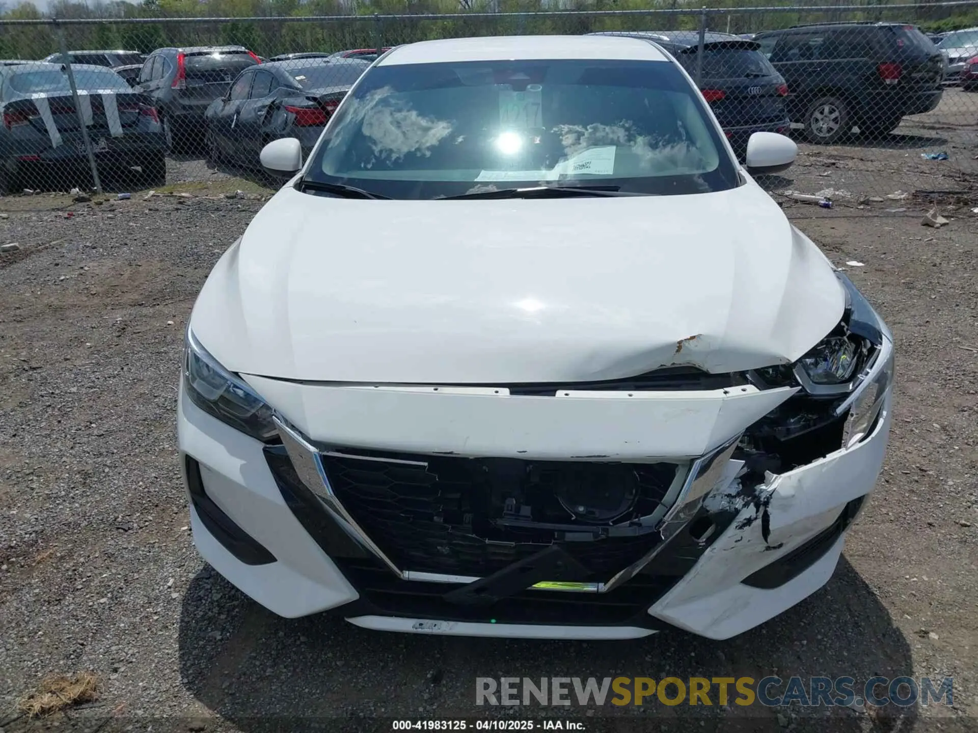 12 fotografías del automóvil dañado 3N1AB8CVXNY255632 NISSAN SENTRA 2022