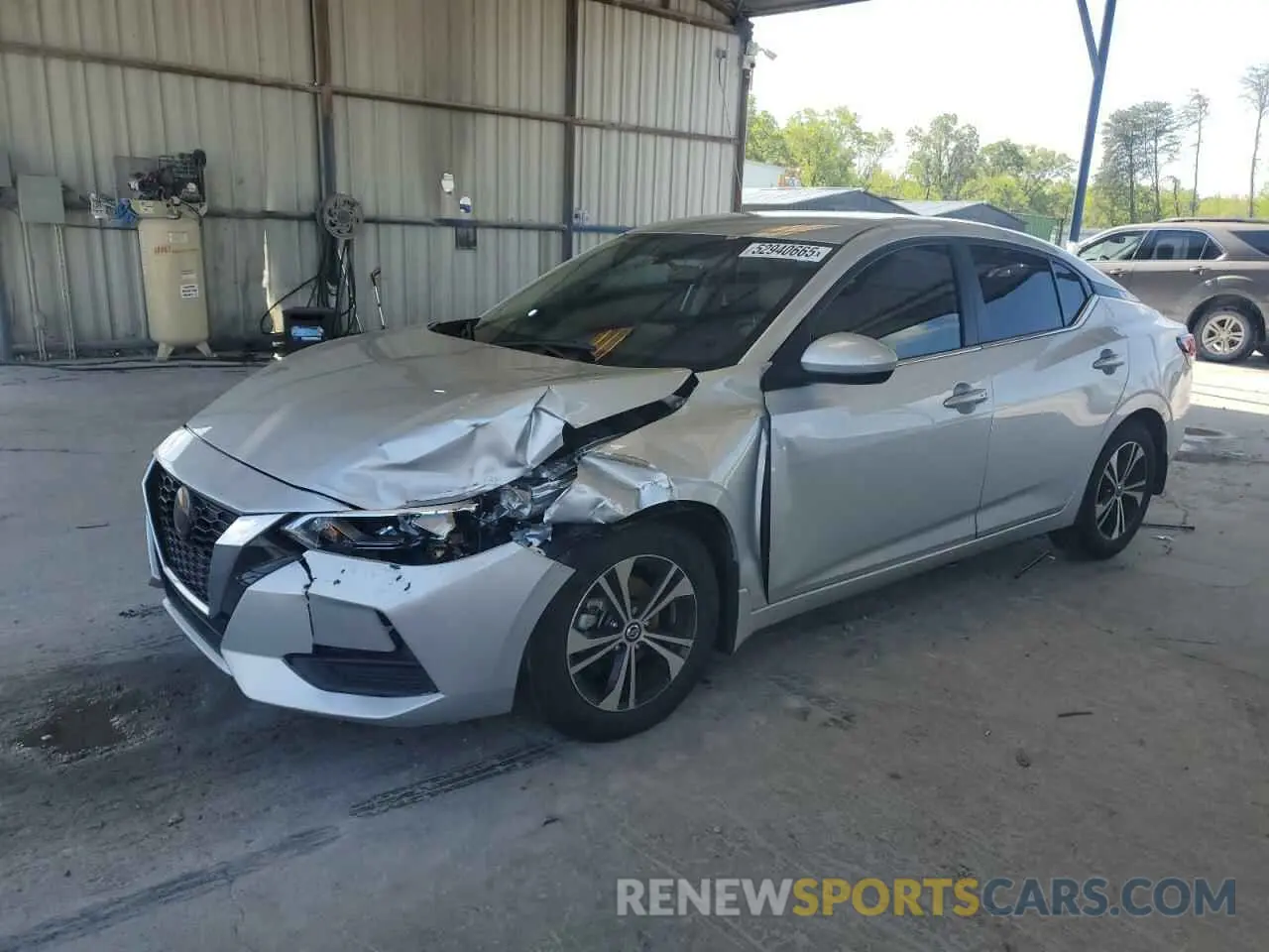 1 fotografías del automóvil dañado 3N1AB8CVXNY297833 NISSAN SENTRA 2022