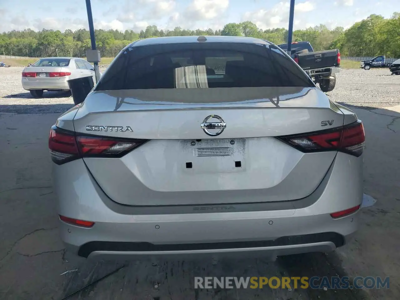 6 fotografías del automóvil dañado 3N1AB8CVXNY297833 NISSAN SENTRA 2022