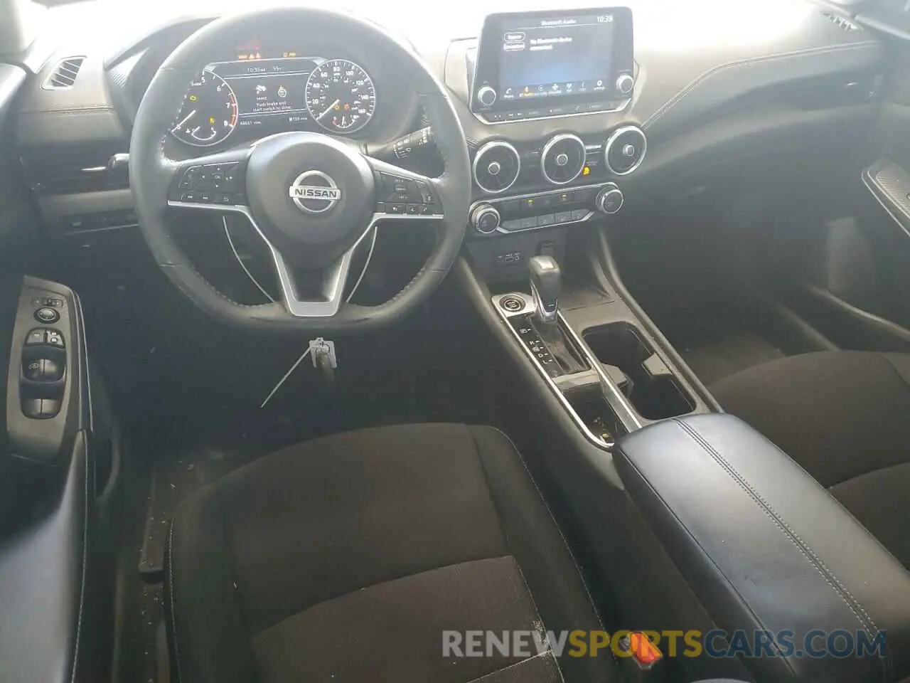 8 fotografías del automóvil dañado 3N1AB8CVXNY297833 NISSAN SENTRA 2022