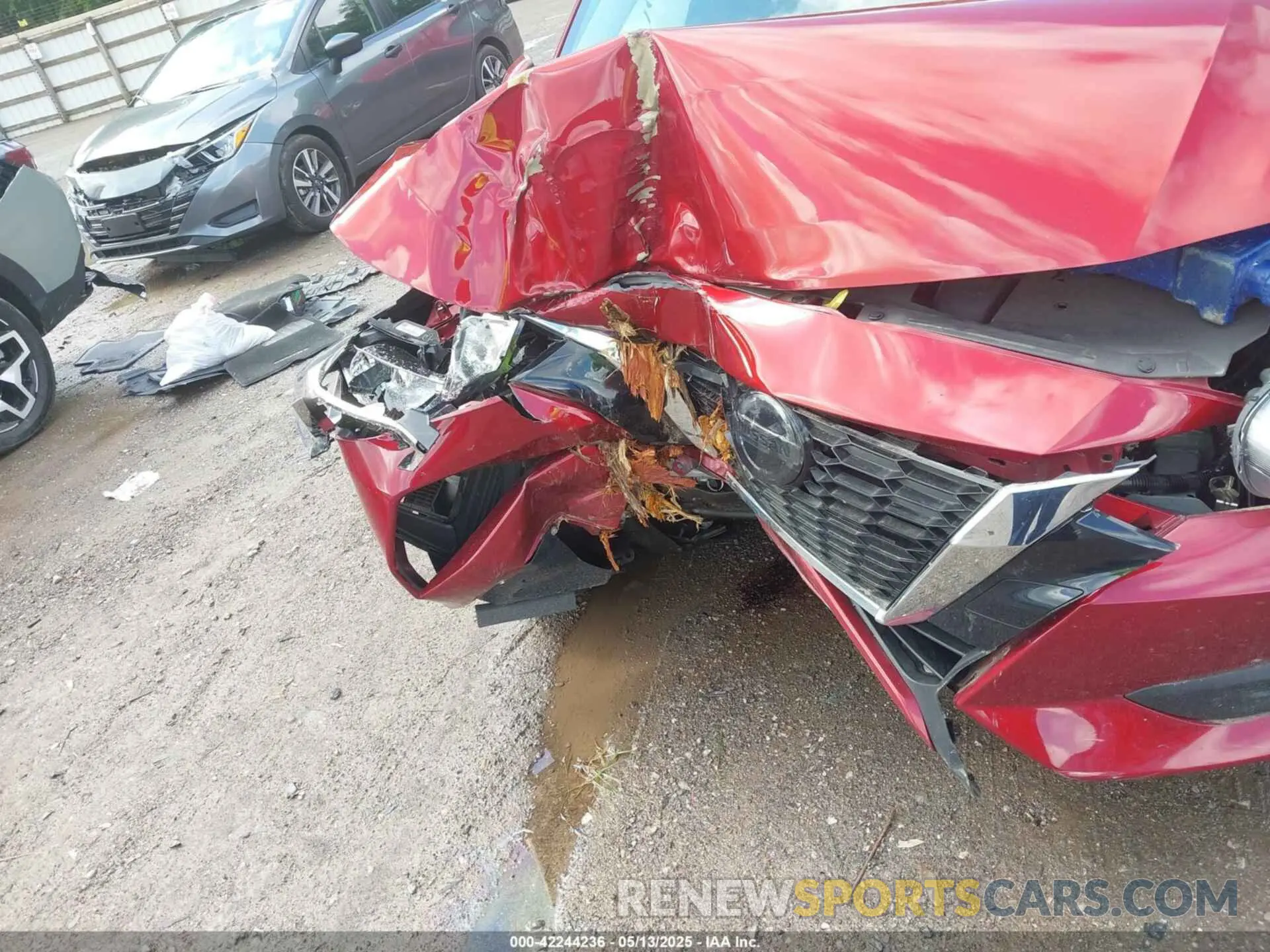 6 fotografías del automóvil dañado 3N1AB8CVXNY298609 NISSAN SENTRA 2022