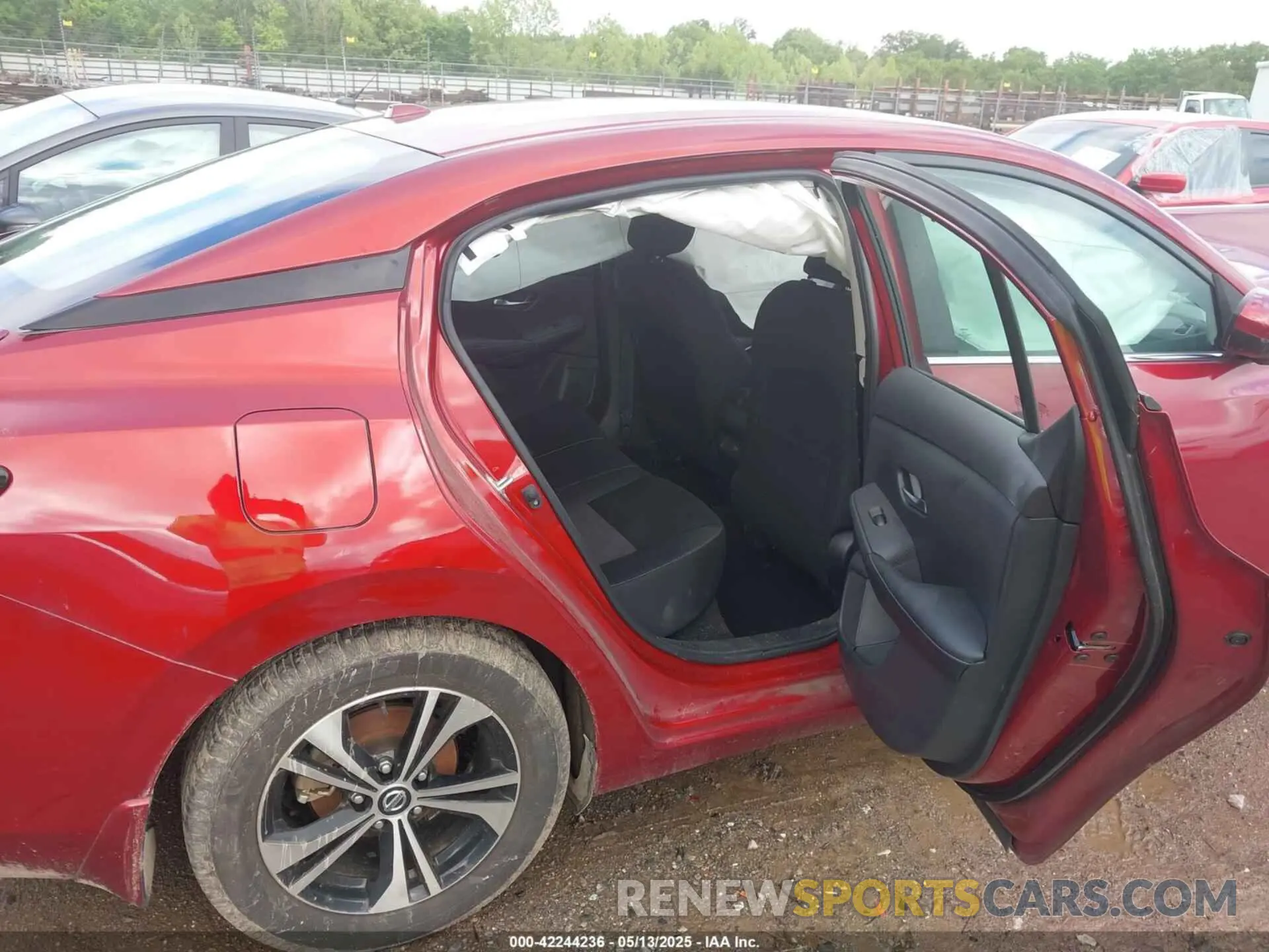 8 fotografías del automóvil dañado 3N1AB8CVXNY298609 NISSAN SENTRA 2022