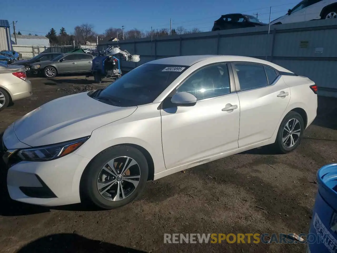 1 fotografías del automóvil dañado 3N1AB8CVXNY319300 NISSAN SENTRA 2022