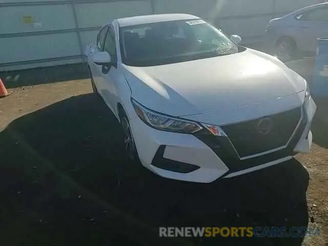 10 fotografías del automóvil dañado 3N1AB8CVXNY319300 NISSAN SENTRA 2022
