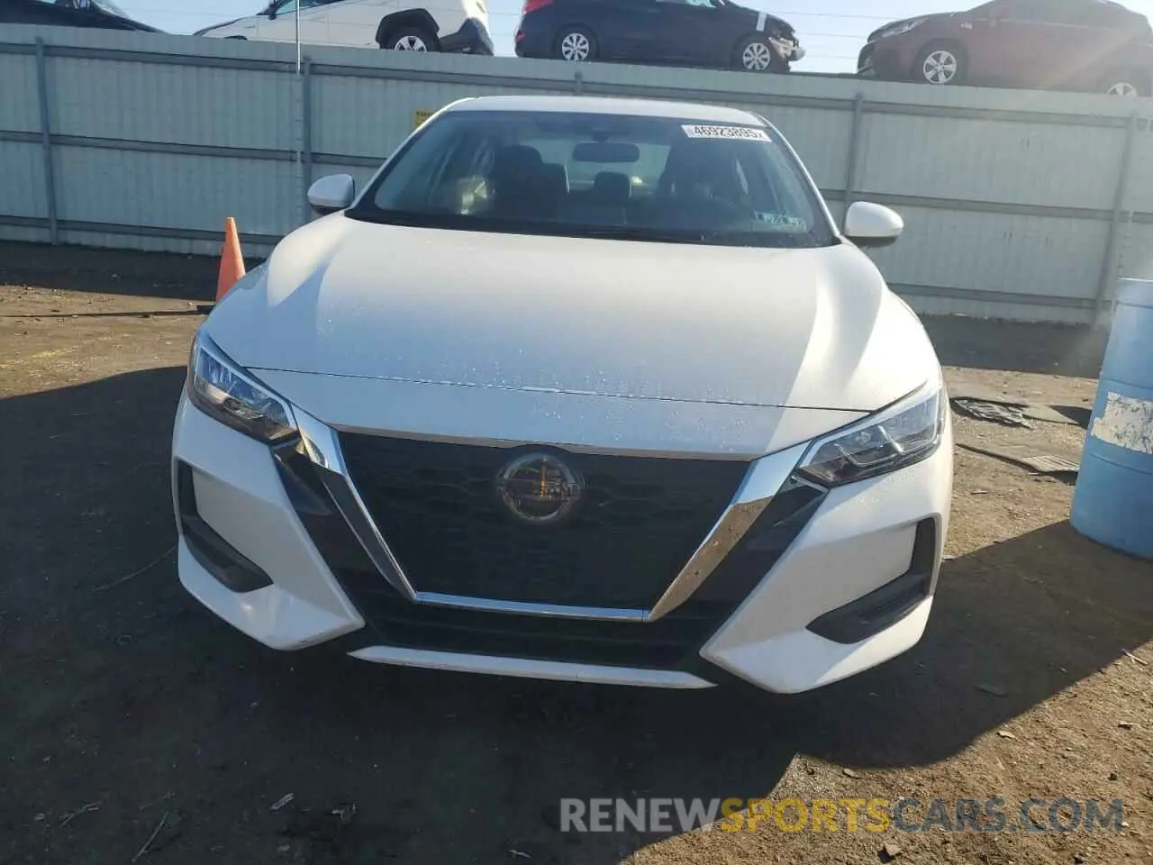 5 fotografías del automóvil dañado 3N1AB8CVXNY319300 NISSAN SENTRA 2022