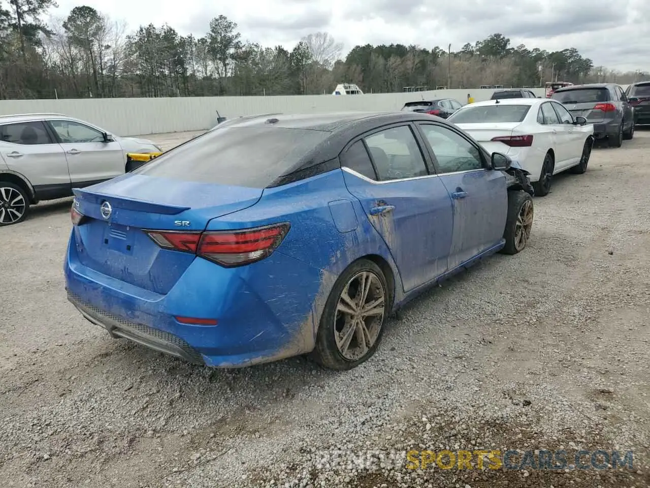 3 fotografías del automóvil dañado 3N1AB8DV0NY207992 NISSAN SENTRA 2022