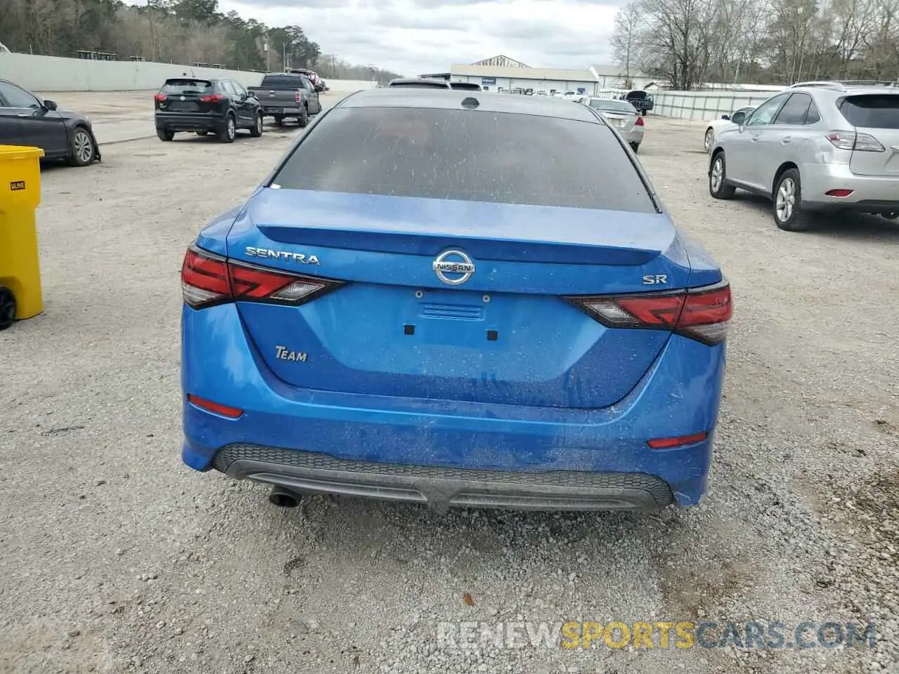 6 fotografías del automóvil dañado 3N1AB8DV0NY207992 NISSAN SENTRA 2022