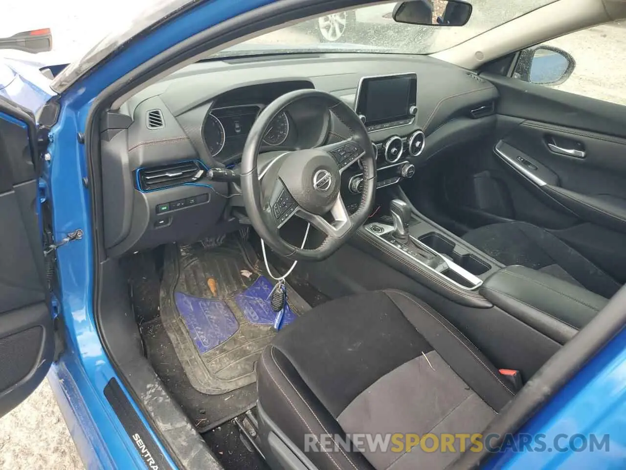 8 fotografías del automóvil dañado 3N1AB8DV0NY207992 NISSAN SENTRA 2022