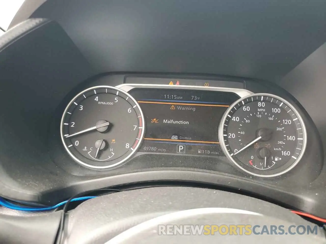 9 fotografías del automóvil dañado 3N1AB8DV0NY207992 NISSAN SENTRA 2022