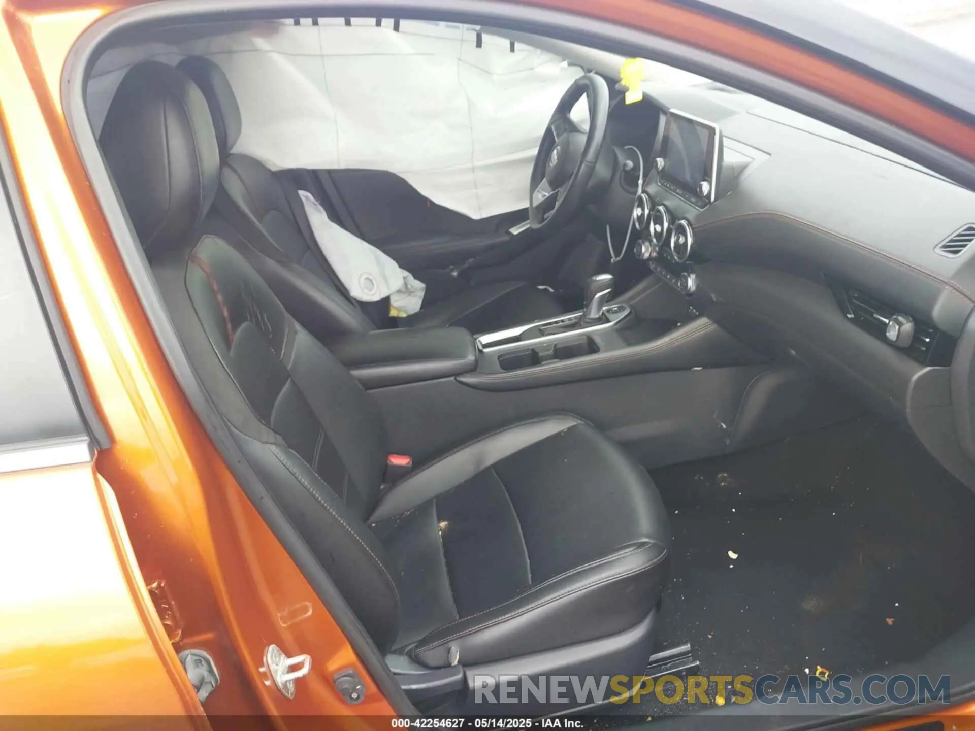 5 fotografías del automóvil dañado 3N1AB8DV0NY237302 NISSAN SENTRA 2022