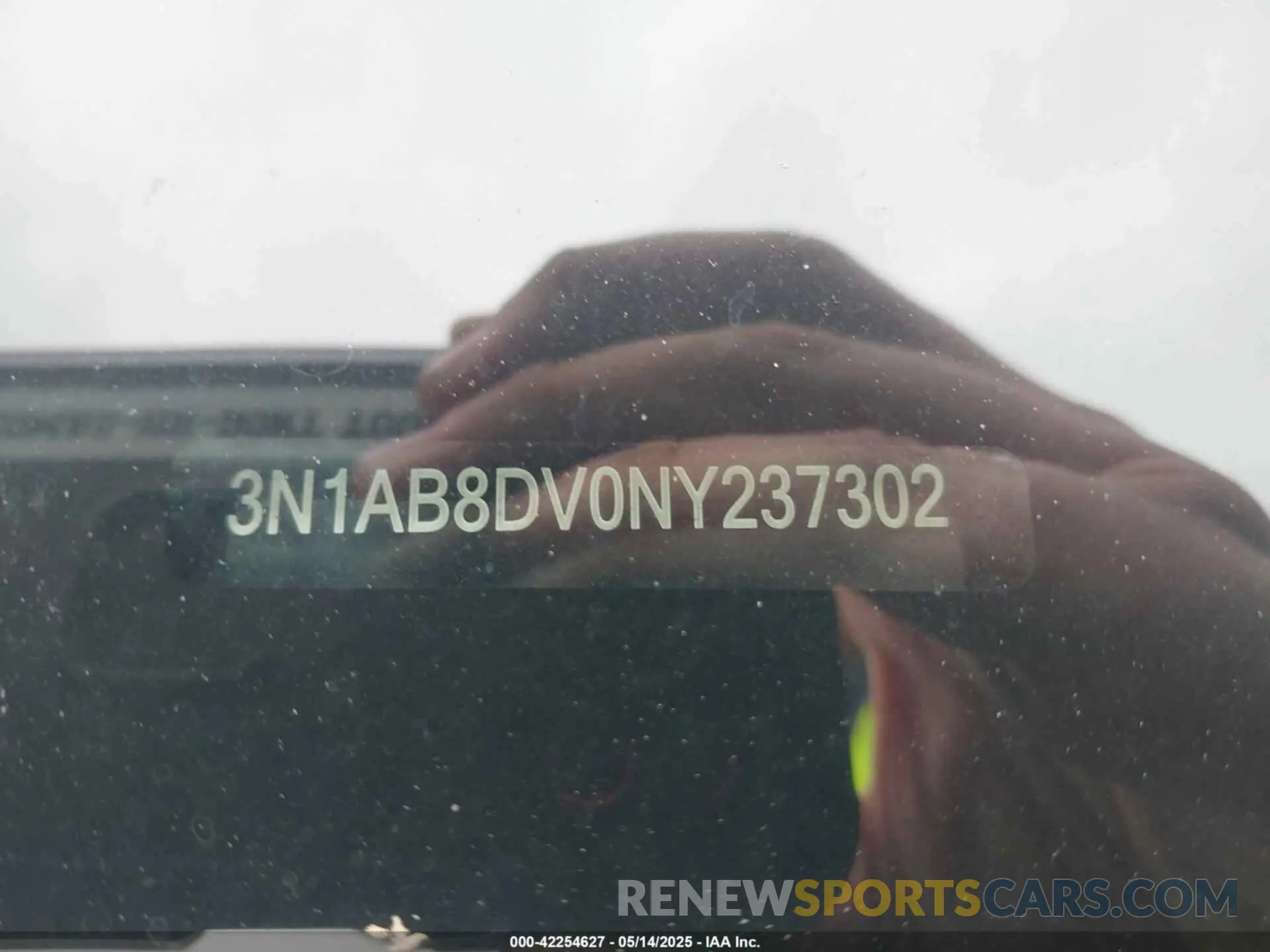 9 fotografías del automóvil dañado 3N1AB8DV0NY237302 NISSAN SENTRA 2022