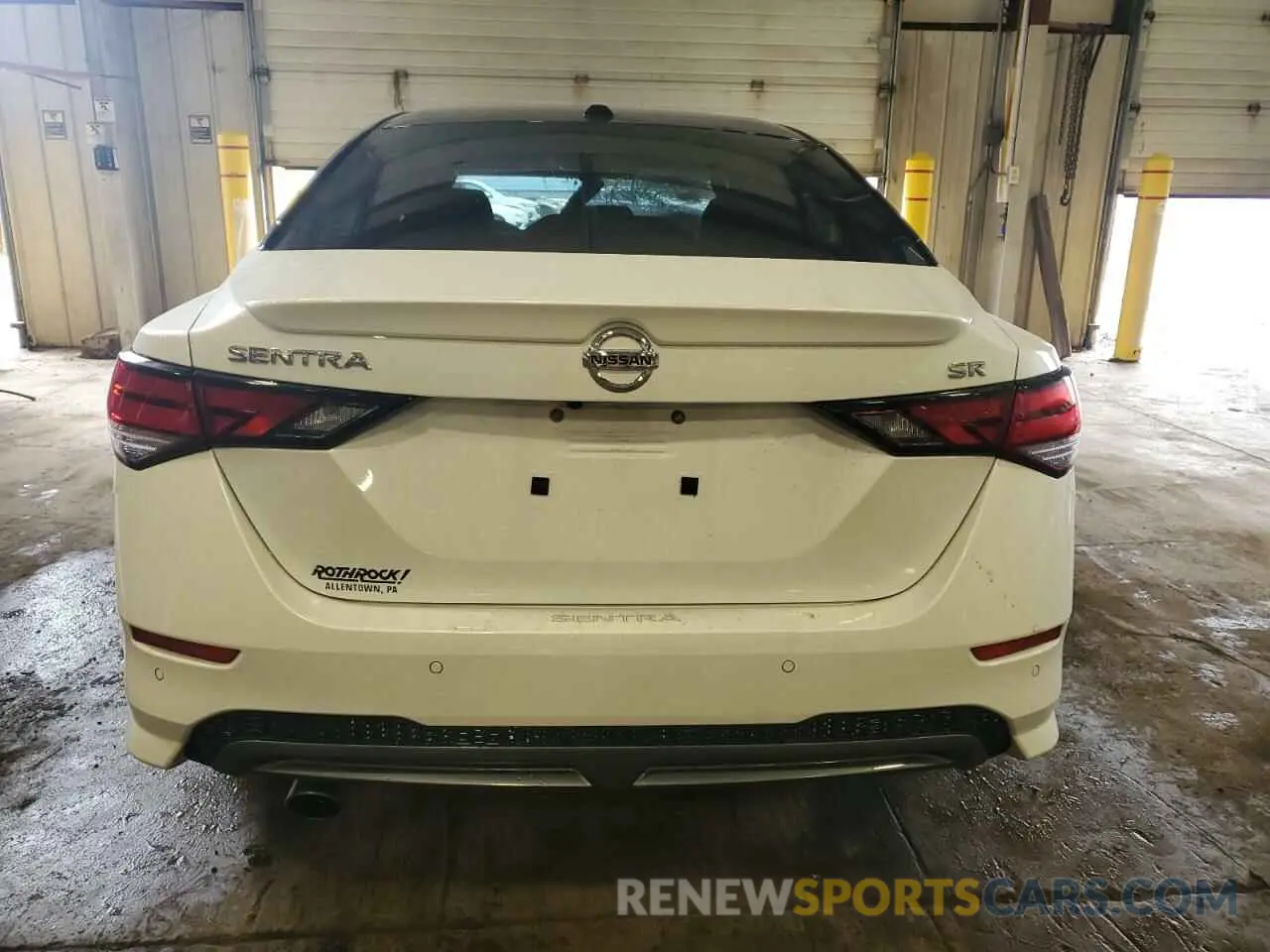 6 fotografías del automóvil dañado 3N1AB8DV0NY311172 NISSAN SENTRA 2022