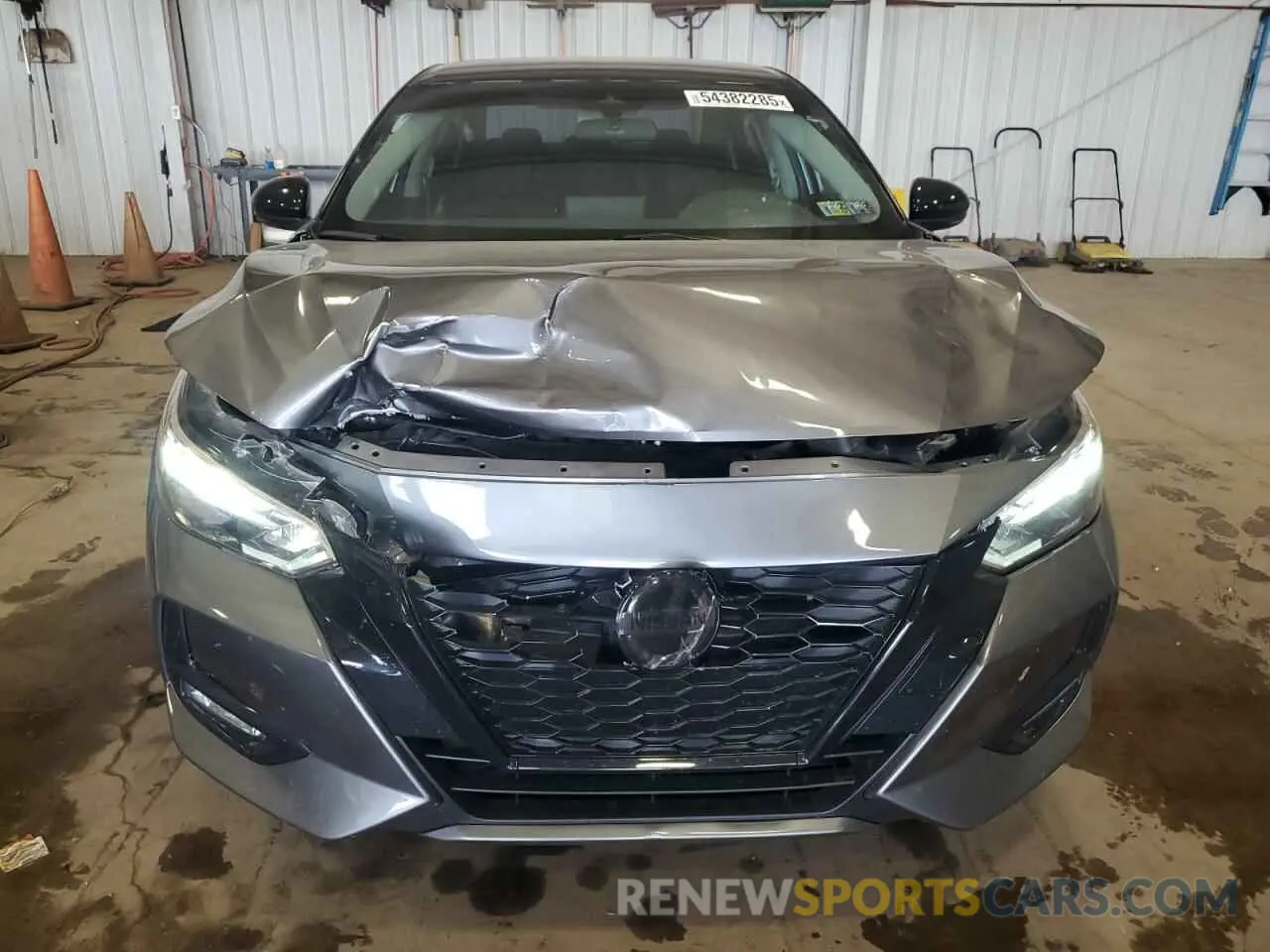 5 fotografías del automóvil dañado 3N1AB8DV0NY316825 NISSAN SENTRA 2022