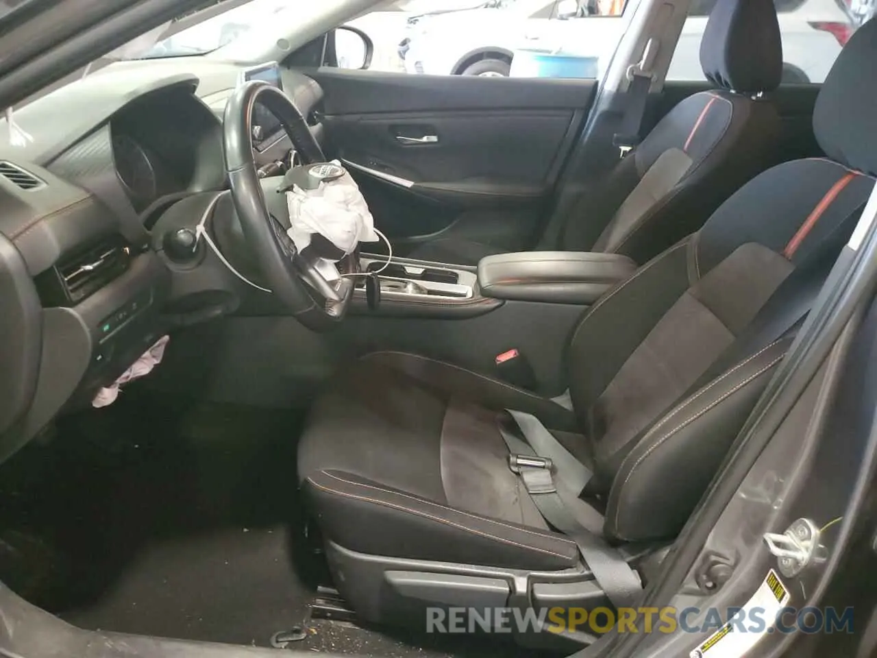 7 fotografías del automóvil dañado 3N1AB8DV0NY316825 NISSAN SENTRA 2022