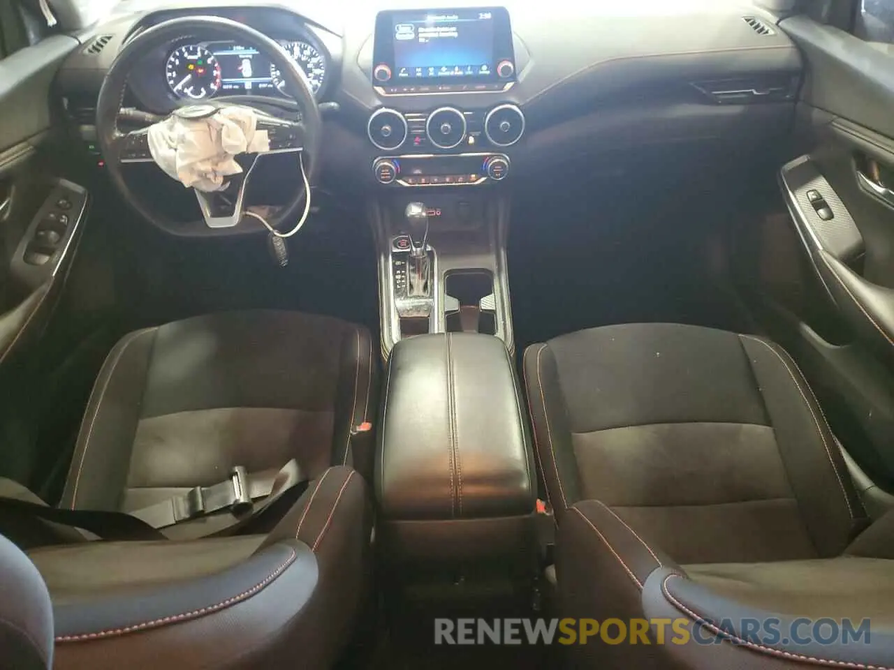 8 fotografías del automóvil dañado 3N1AB8DV0NY316825 NISSAN SENTRA 2022