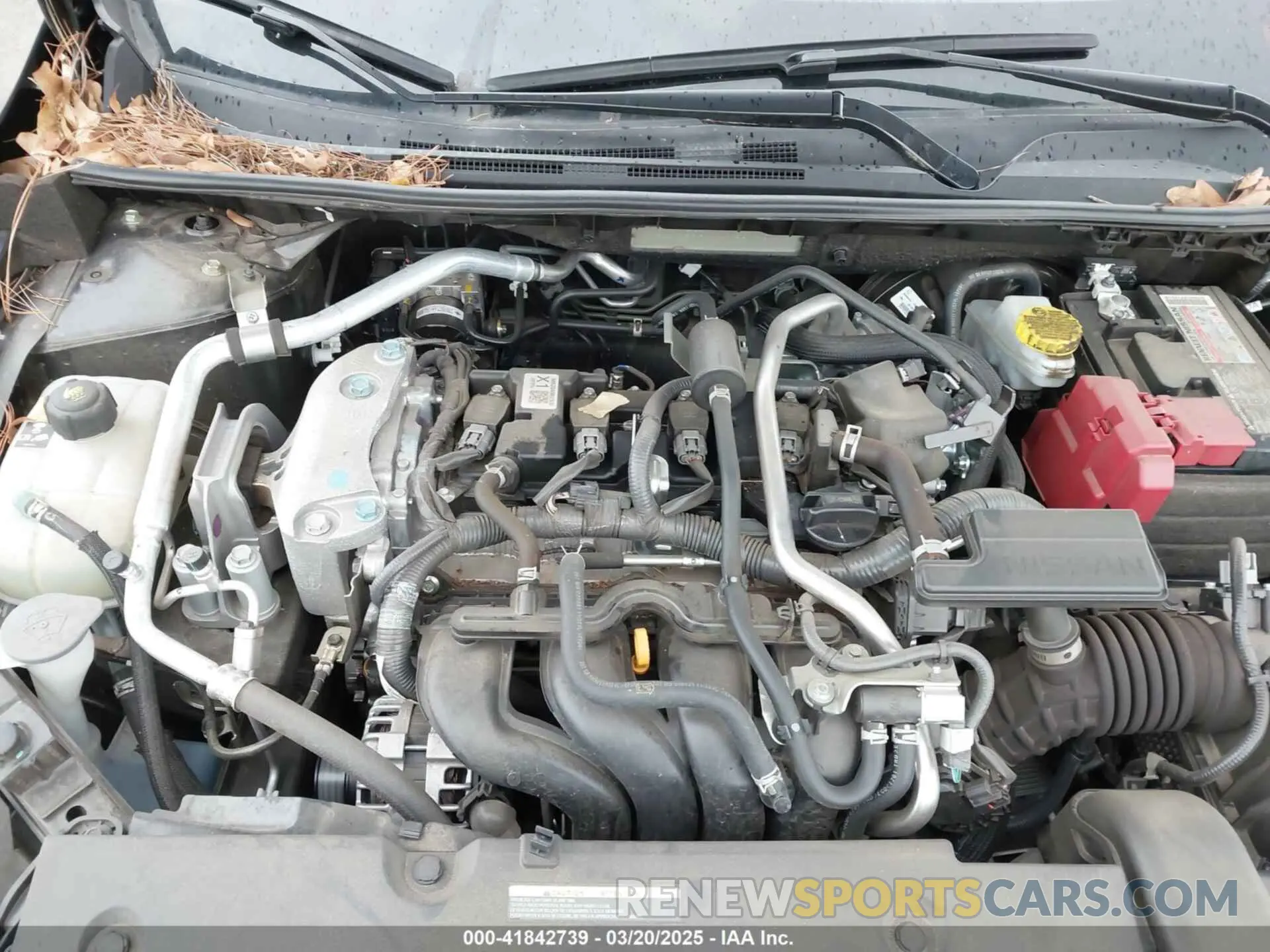 10 fotografías del automóvil dañado 3N1AB8DV1NY231461 NISSAN SENTRA 2022